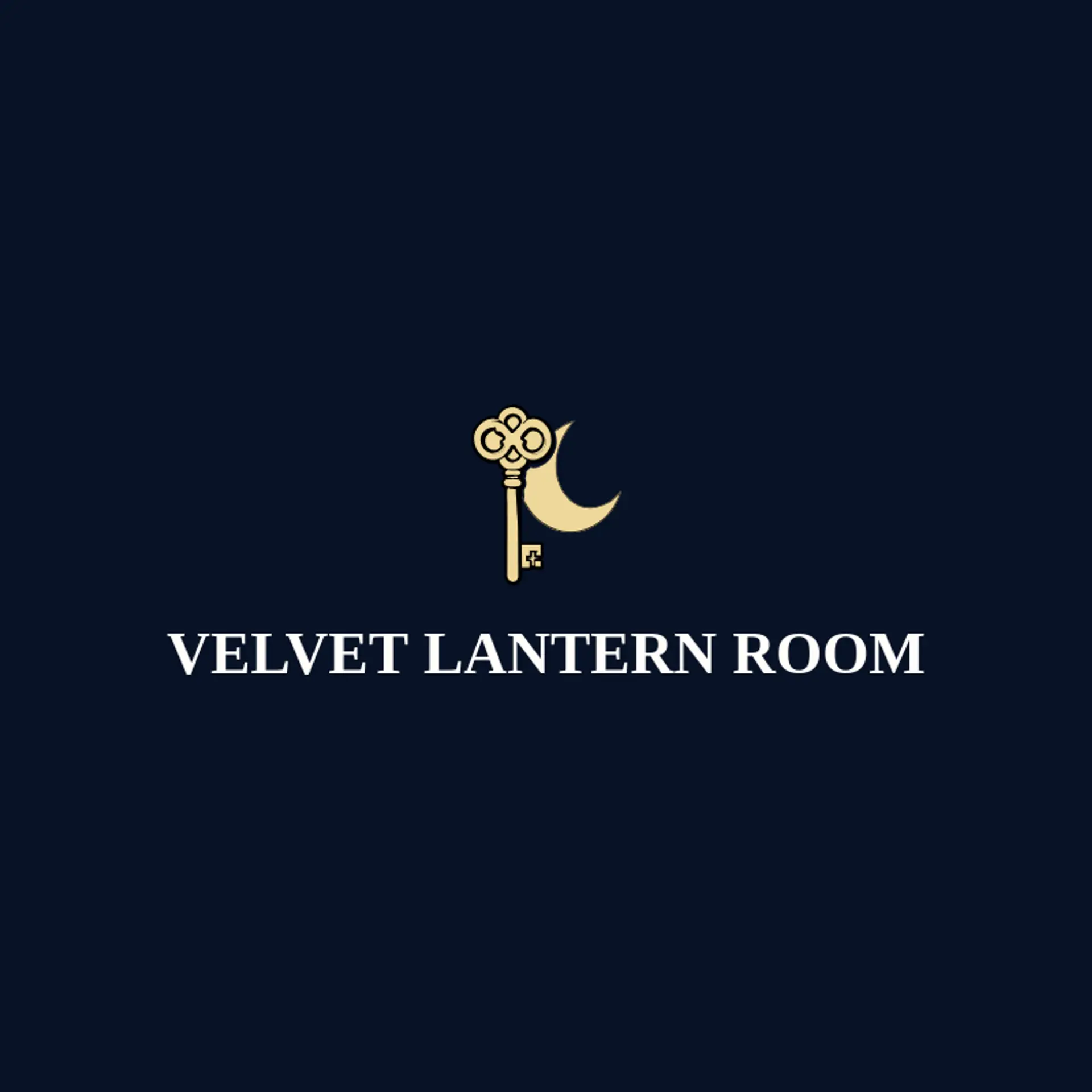 Velvet Lantern Room logo for speakeasy