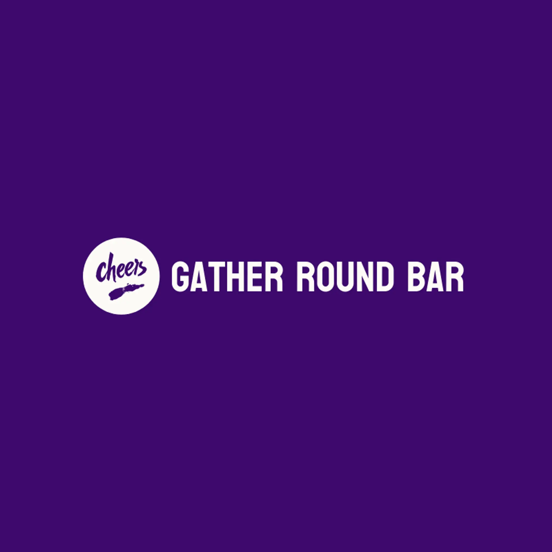 Gather Round Bar logo for cheers