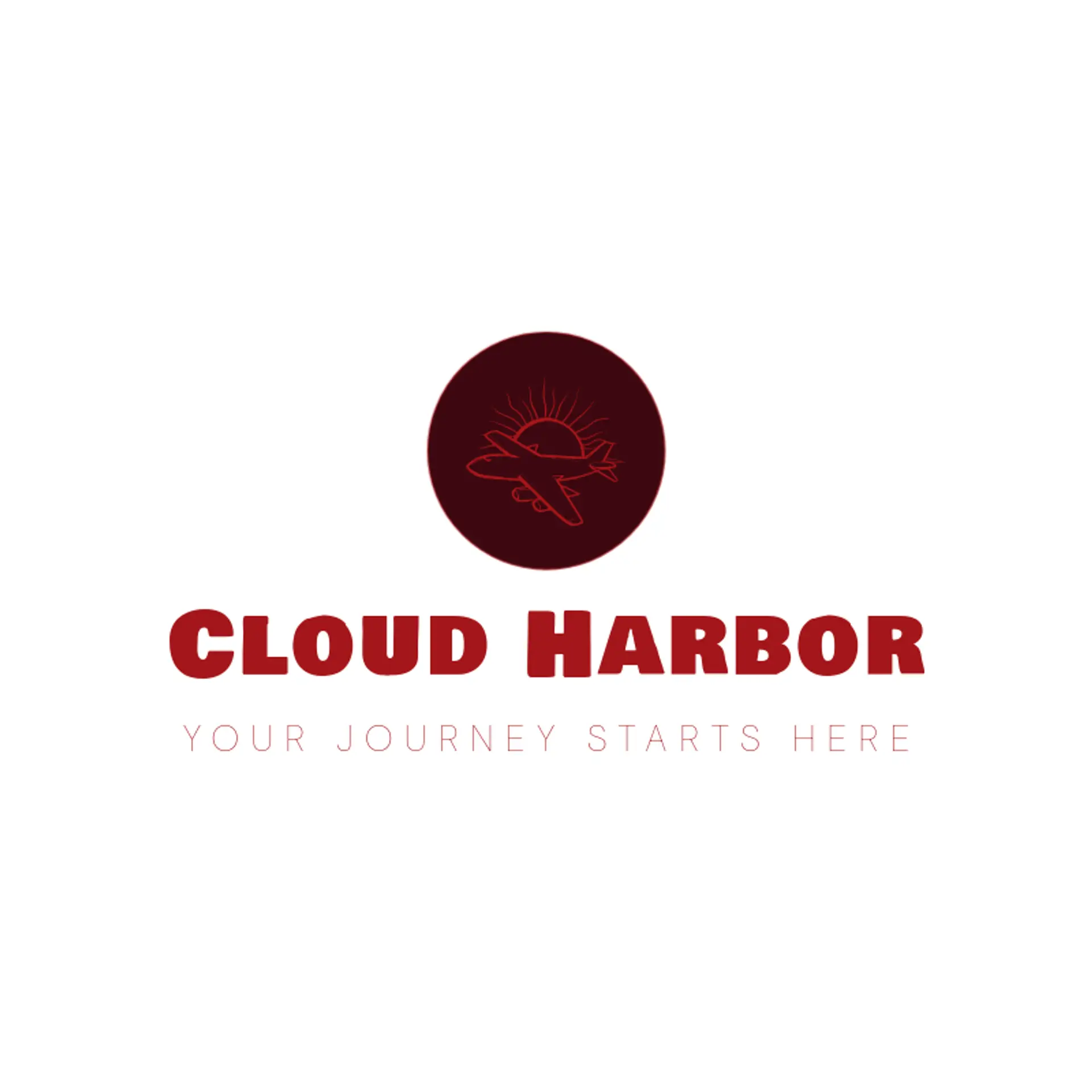 Cloud Harbor logo for airline