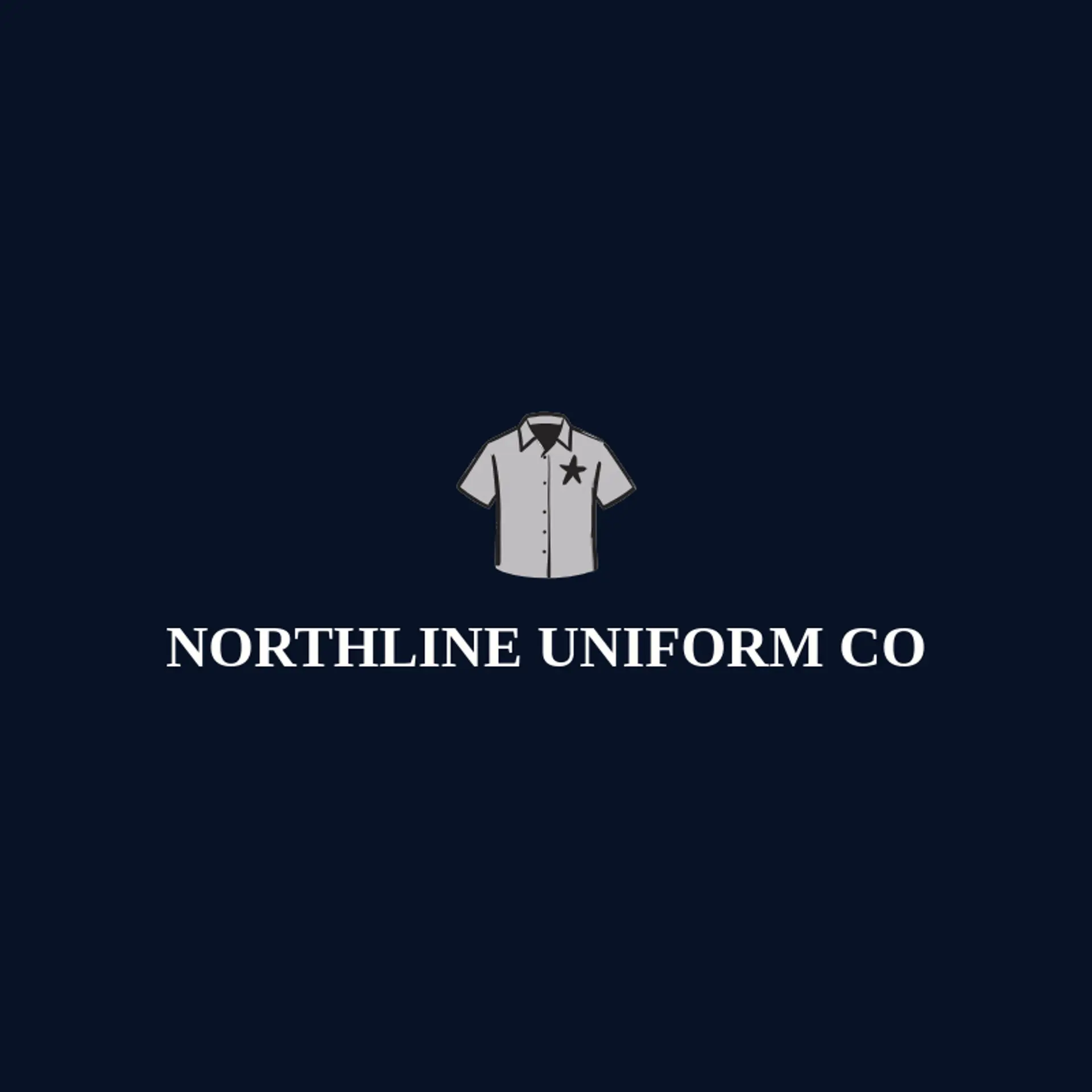 Northline Uniform Co logo for uniform
