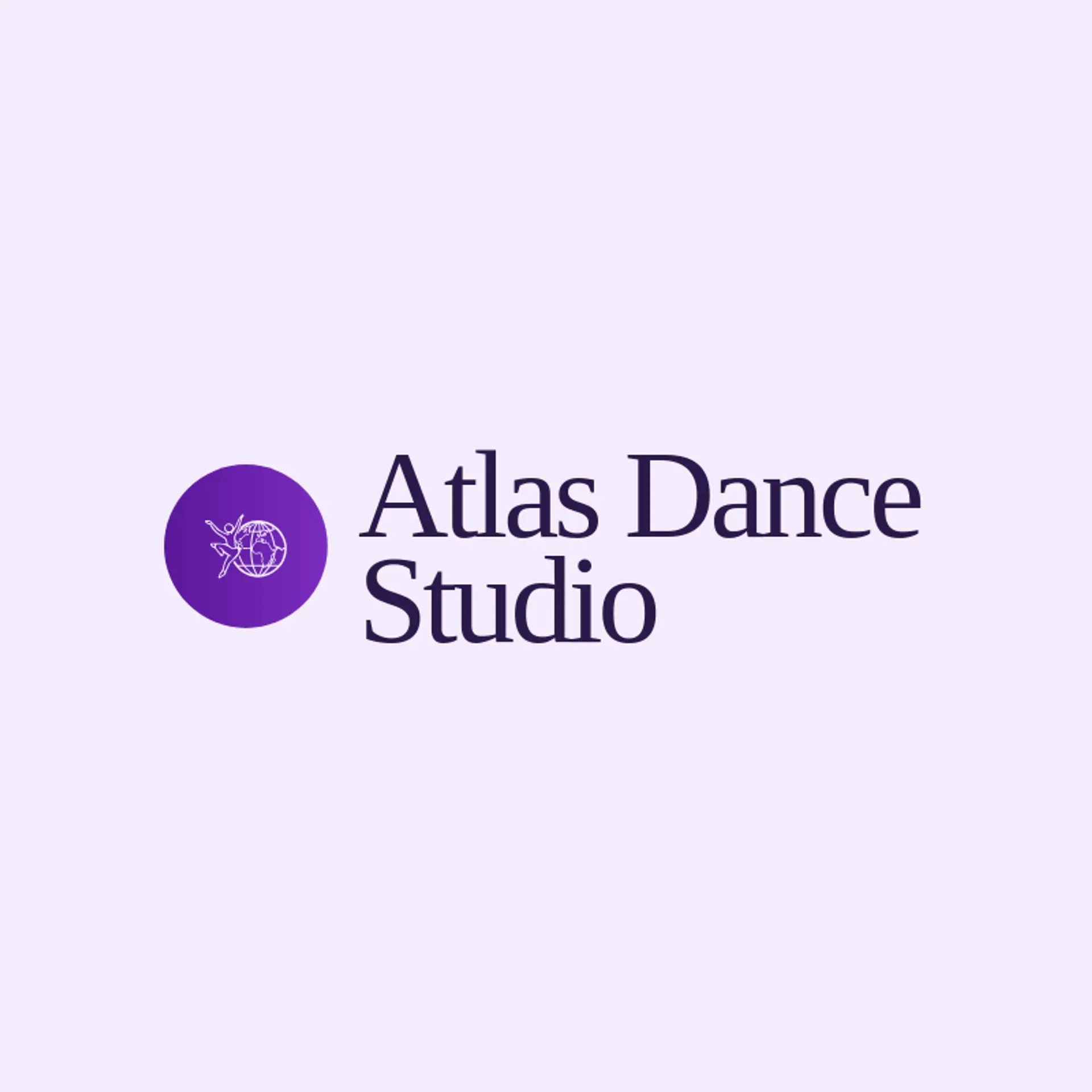 Atlas Dance Studio logo for dance studio