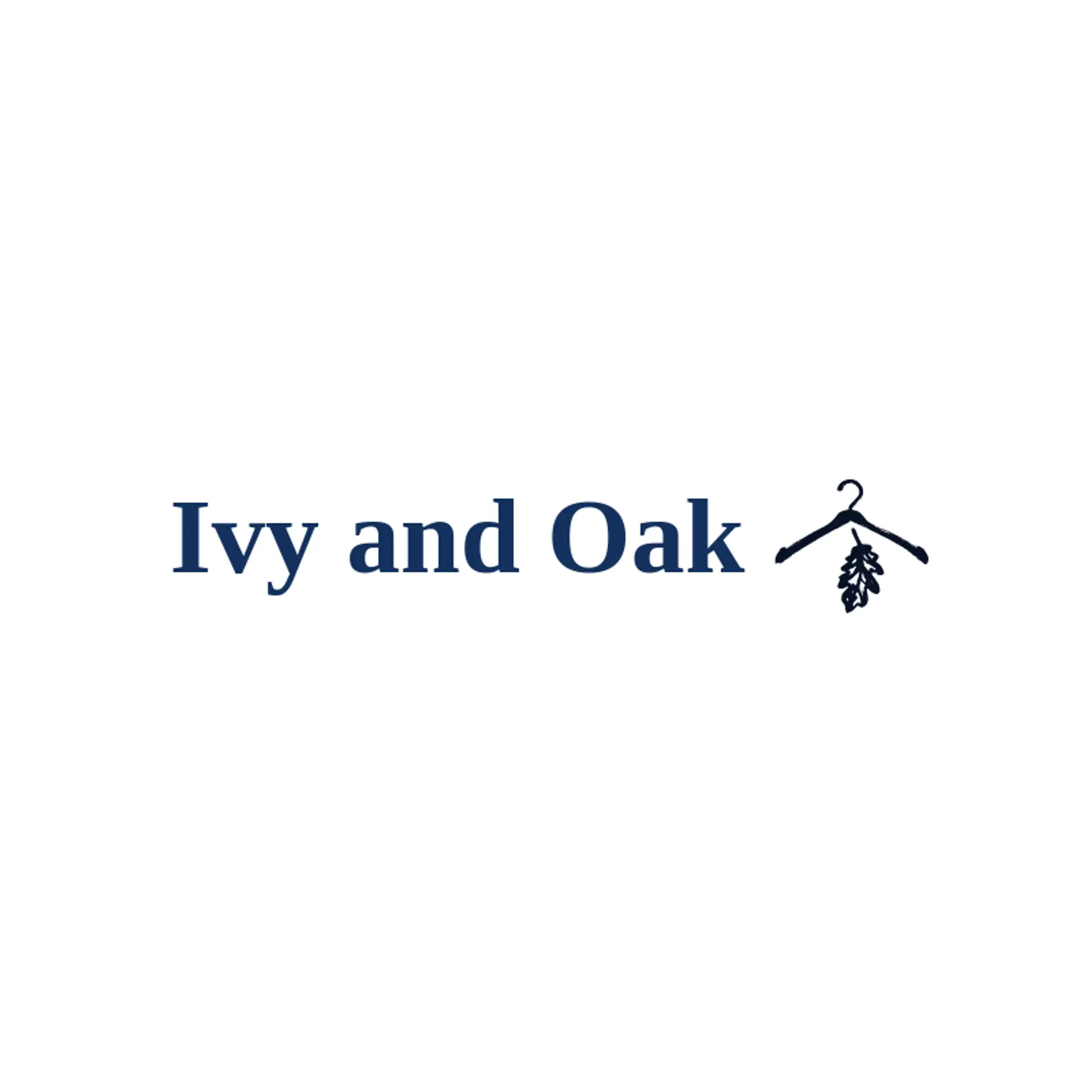 Ivy and Oak logo for clothing store