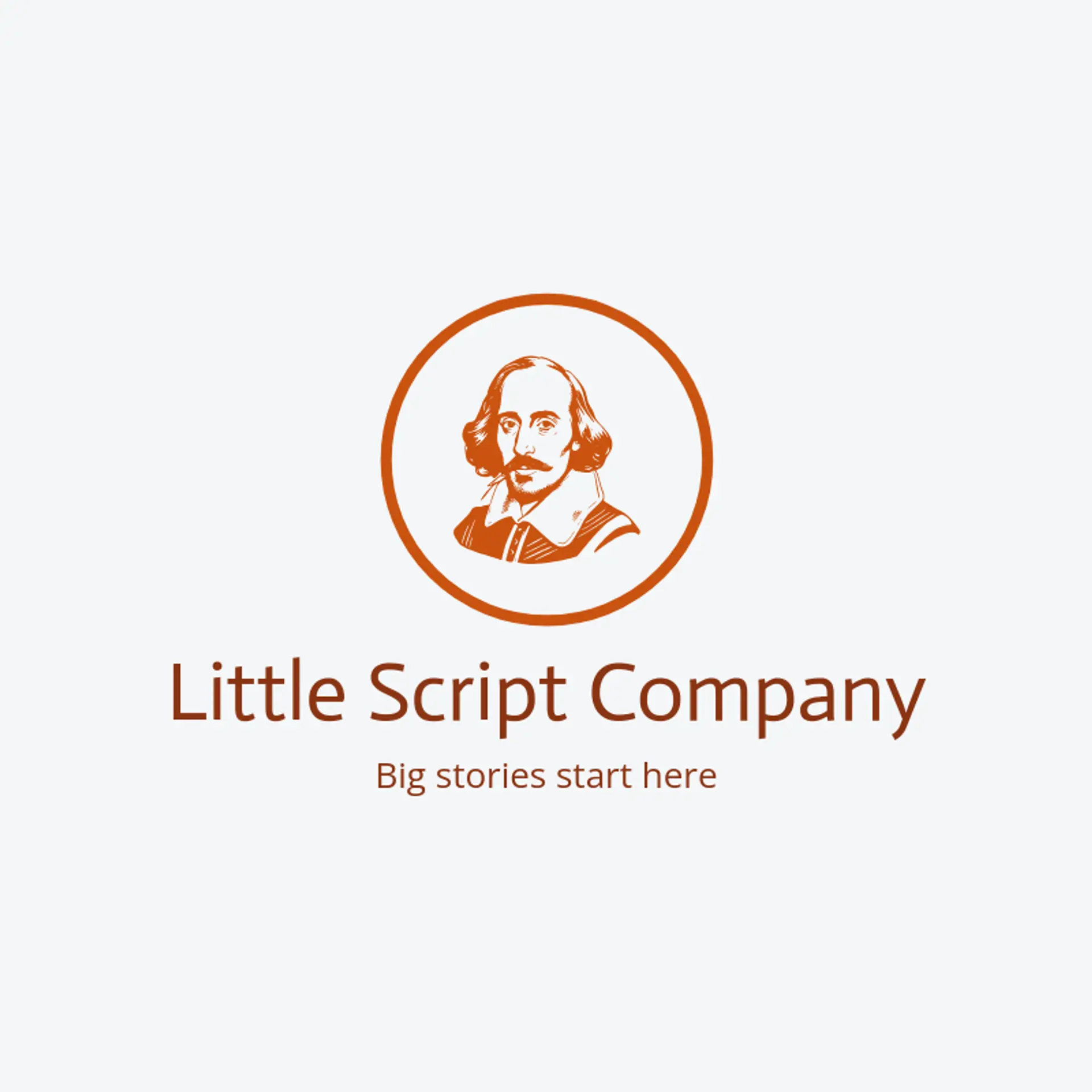 Little Script Company logo for playwright