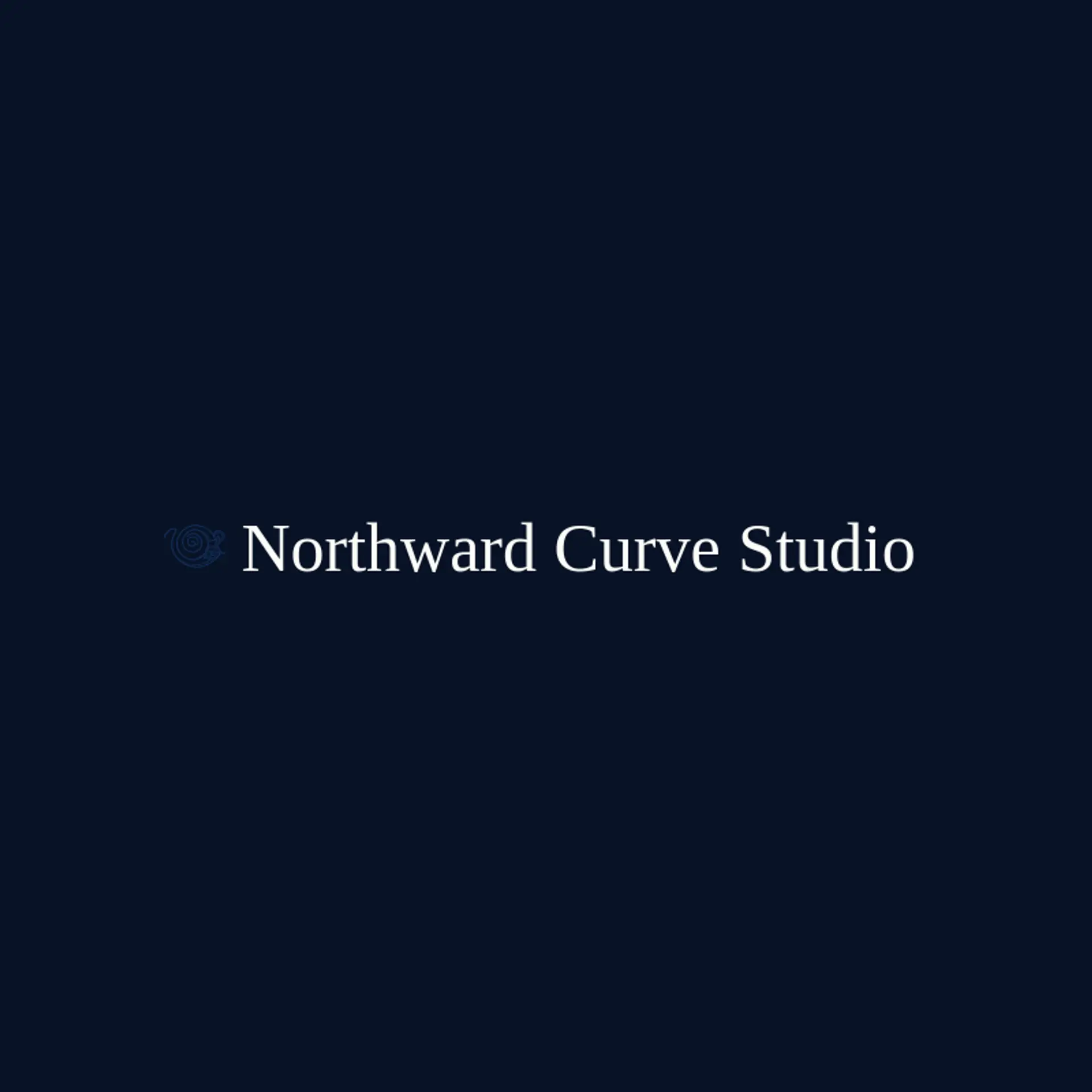 Northward Curve Studio logo for spiral