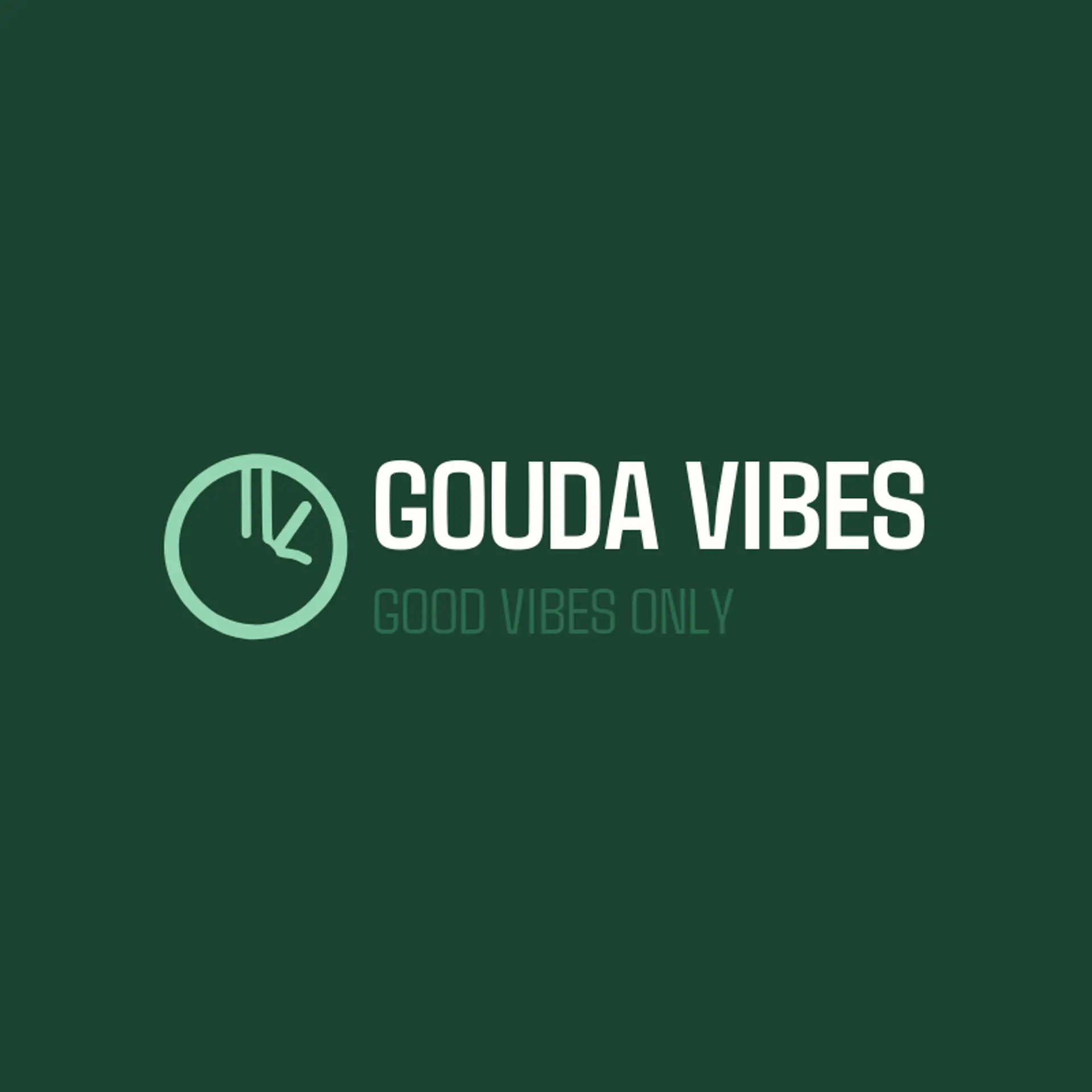 Gouda Vibes logo for cheese
