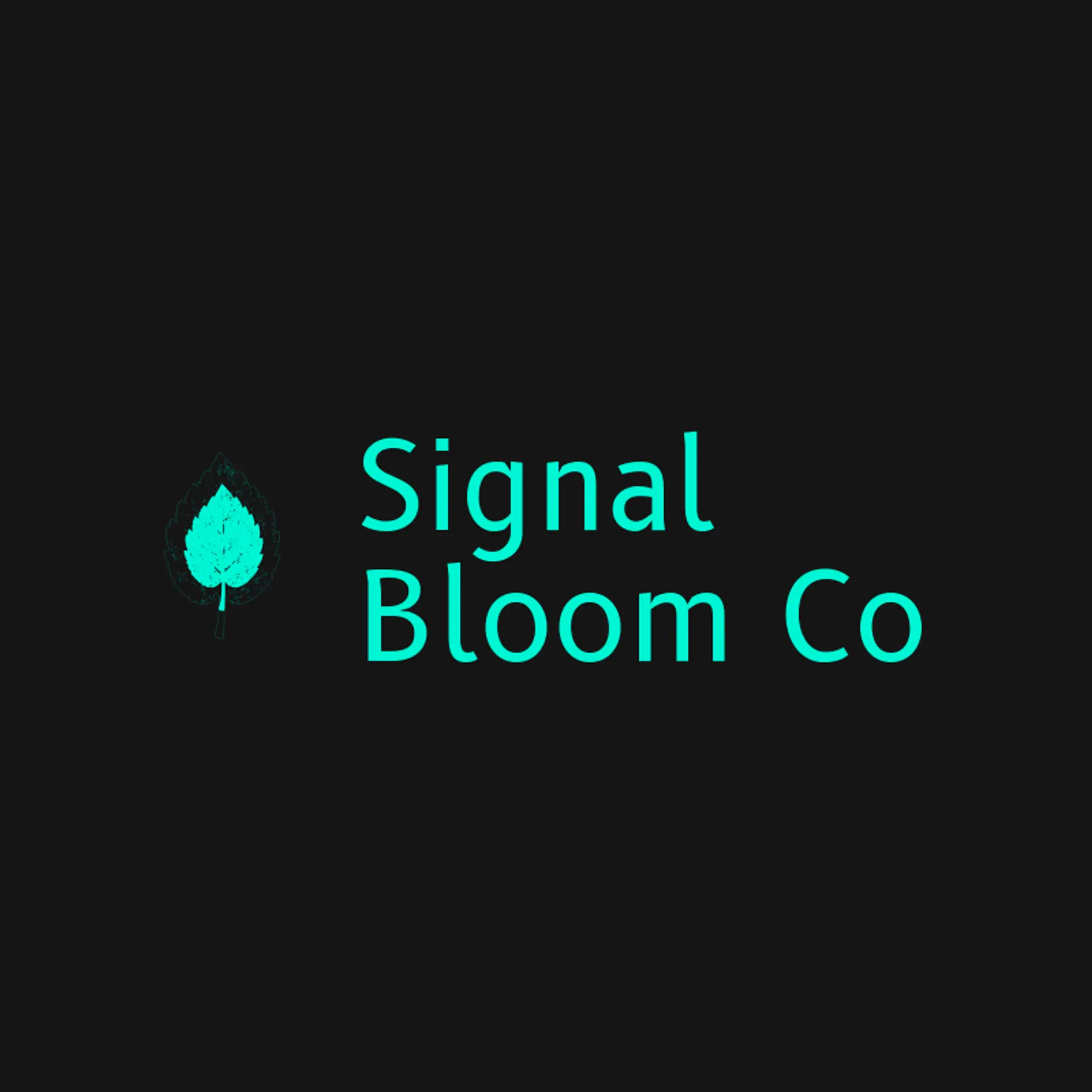 Signal Bloom Co logo for app