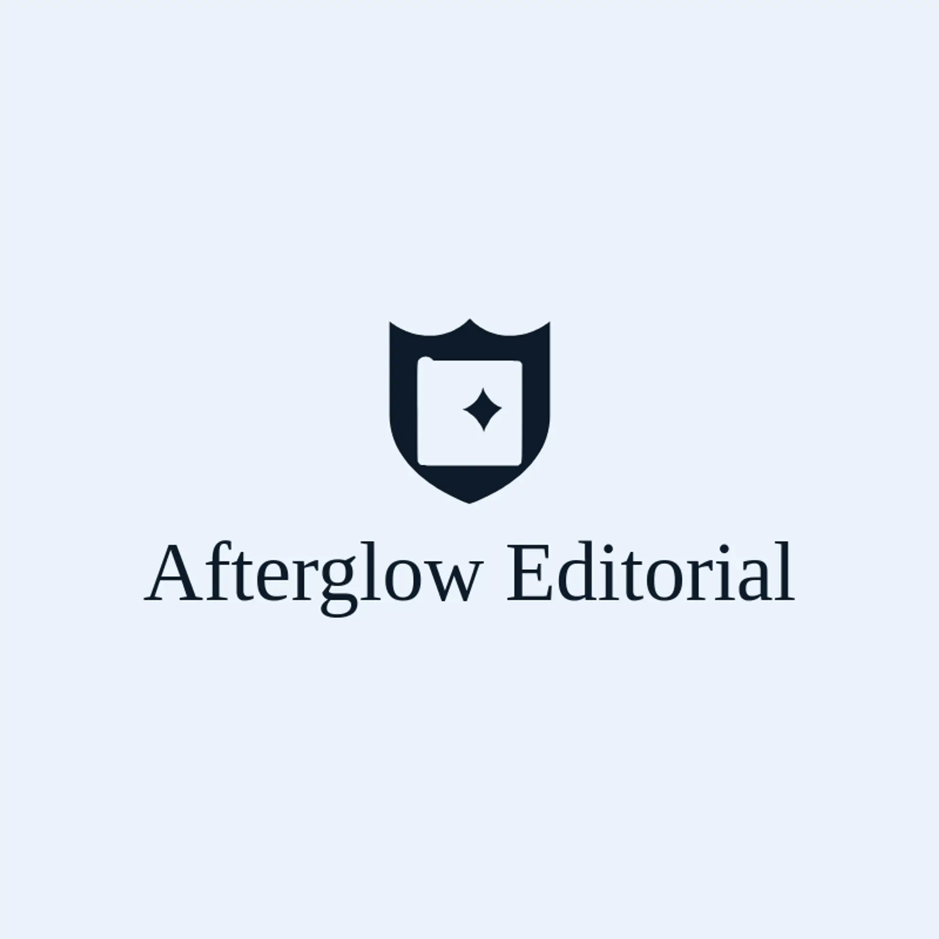 Afterglow Editorial logo for magazine