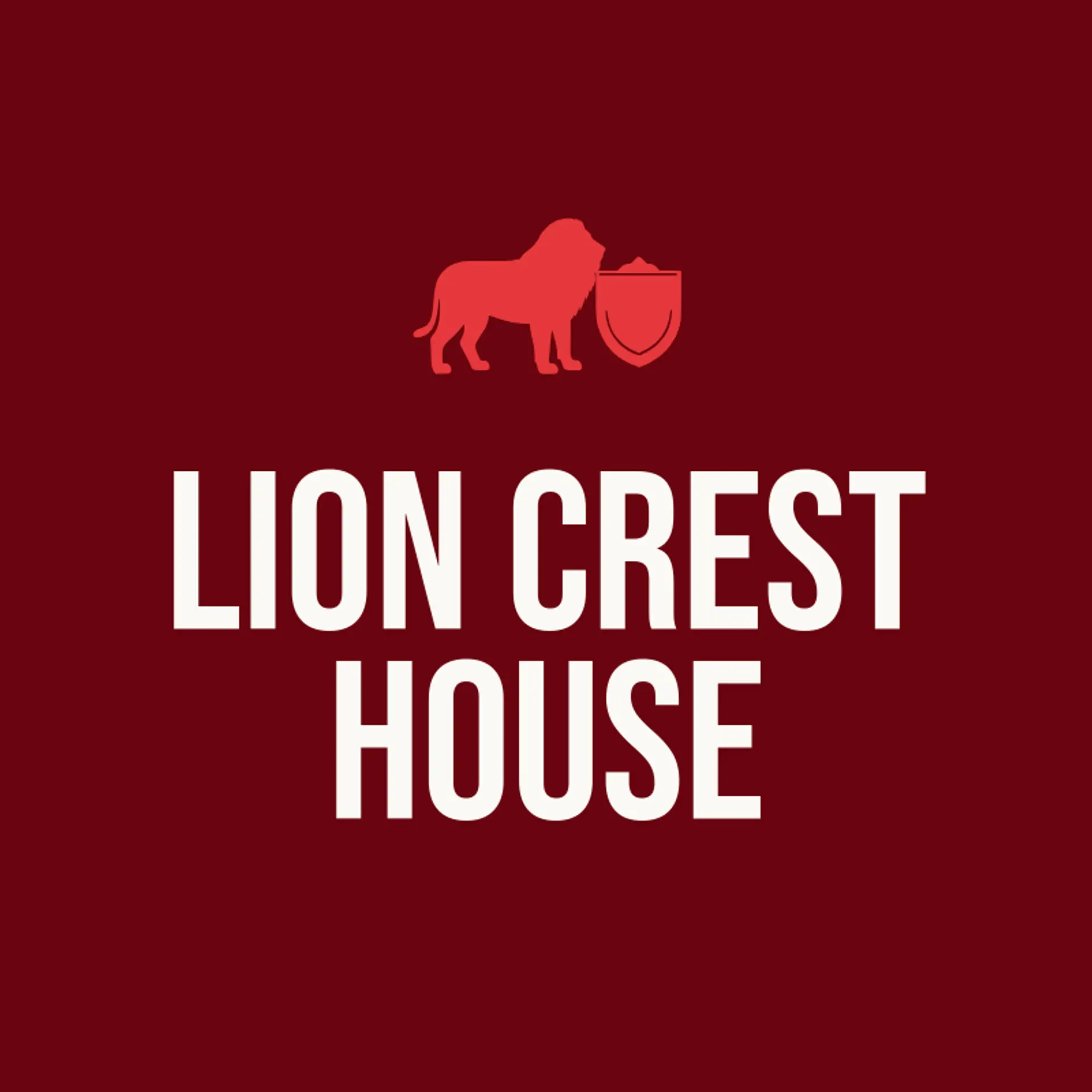Lion Crest House logo for crest