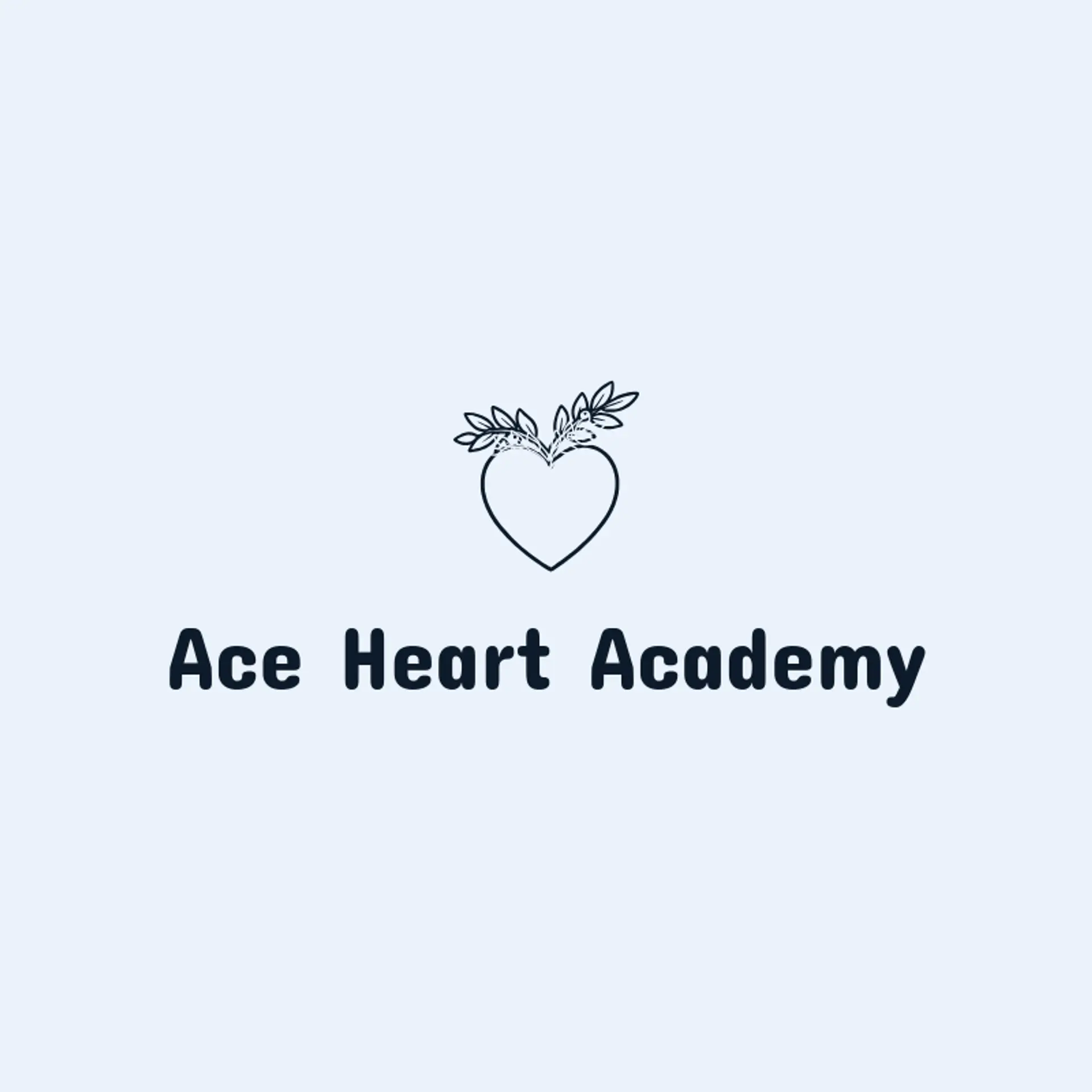Ace Heart Academy logo for ace