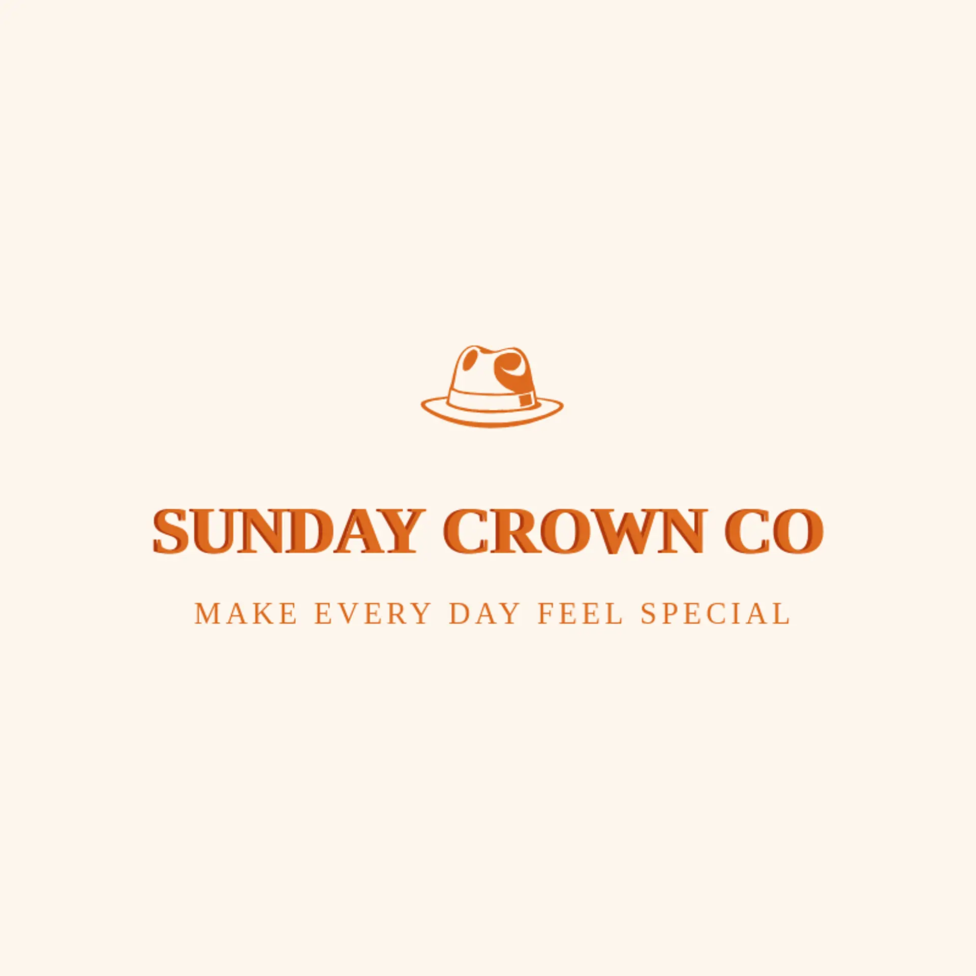 Sunday Crown Co logo for Fedora Logo Ideas