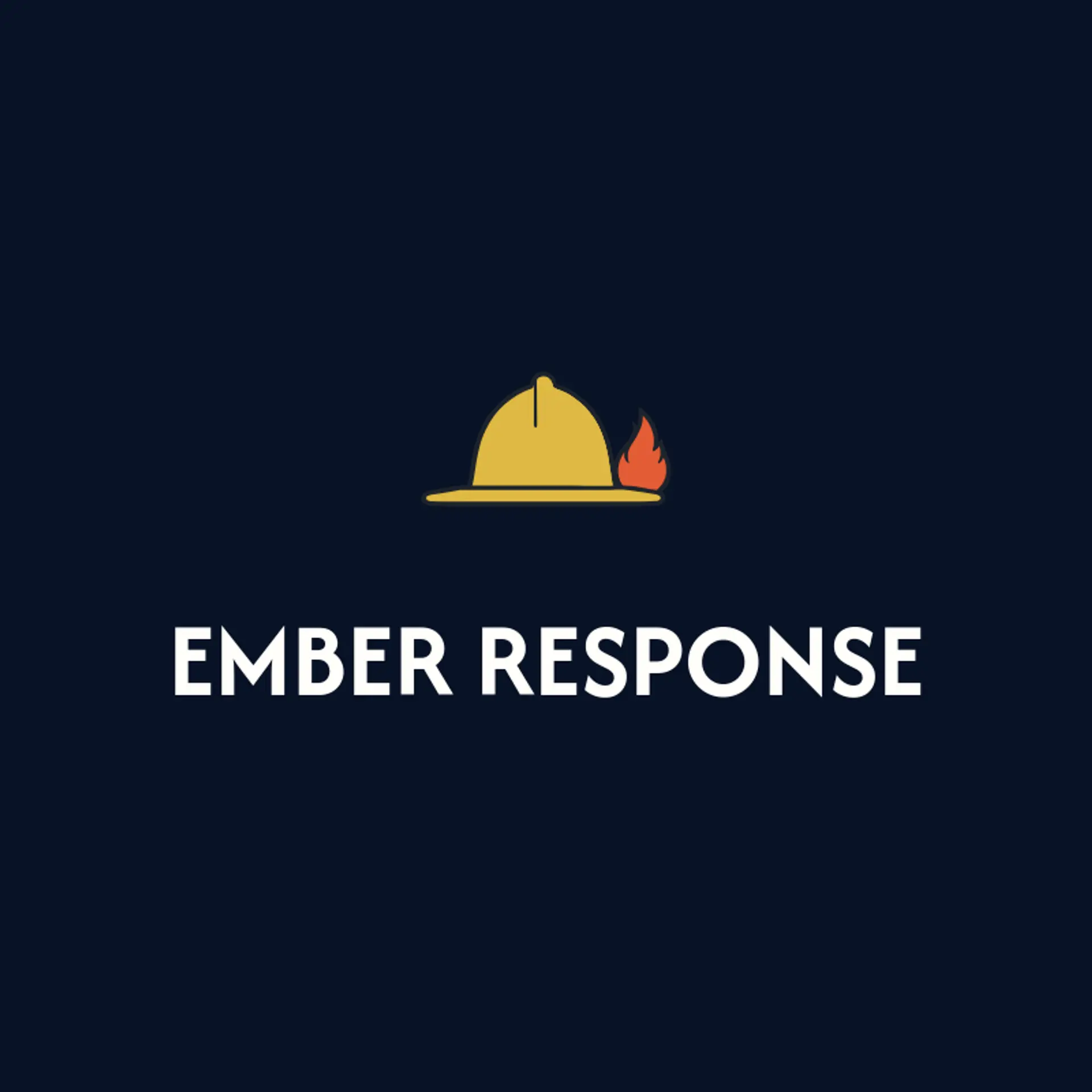 Ember Response logo for firefighter