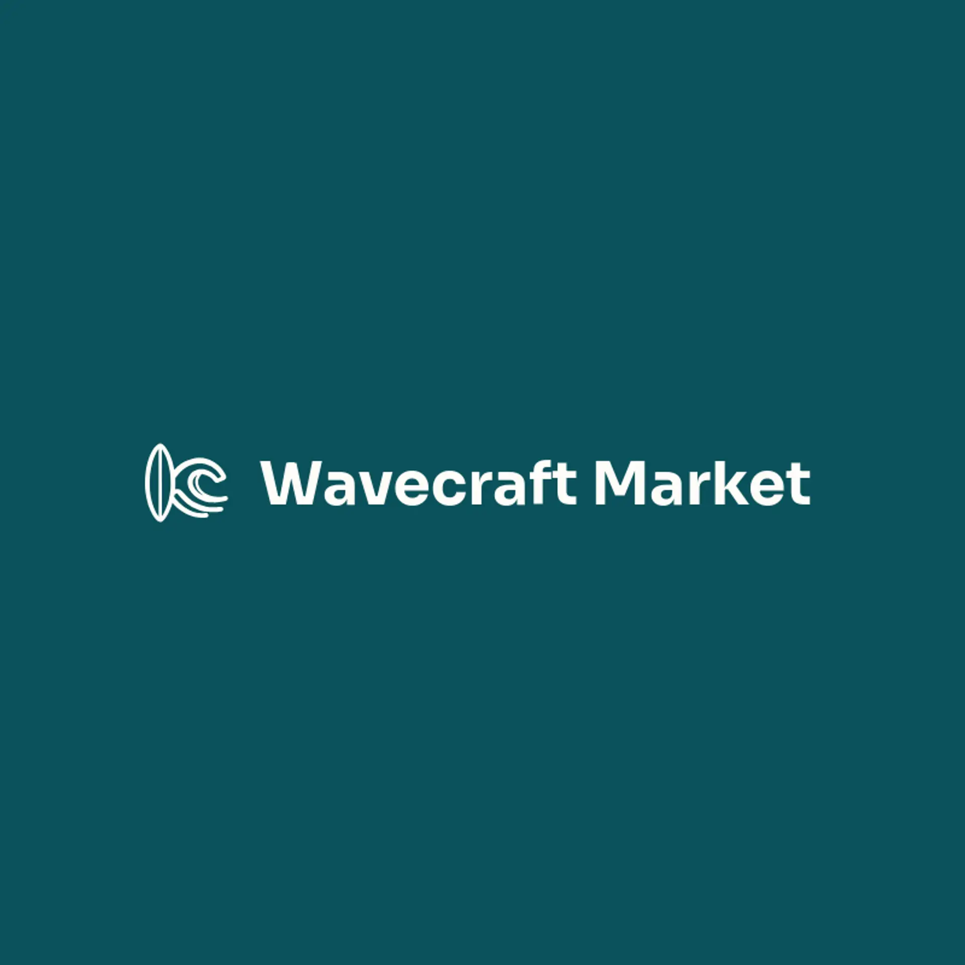 Wavecraft Market logo for wave