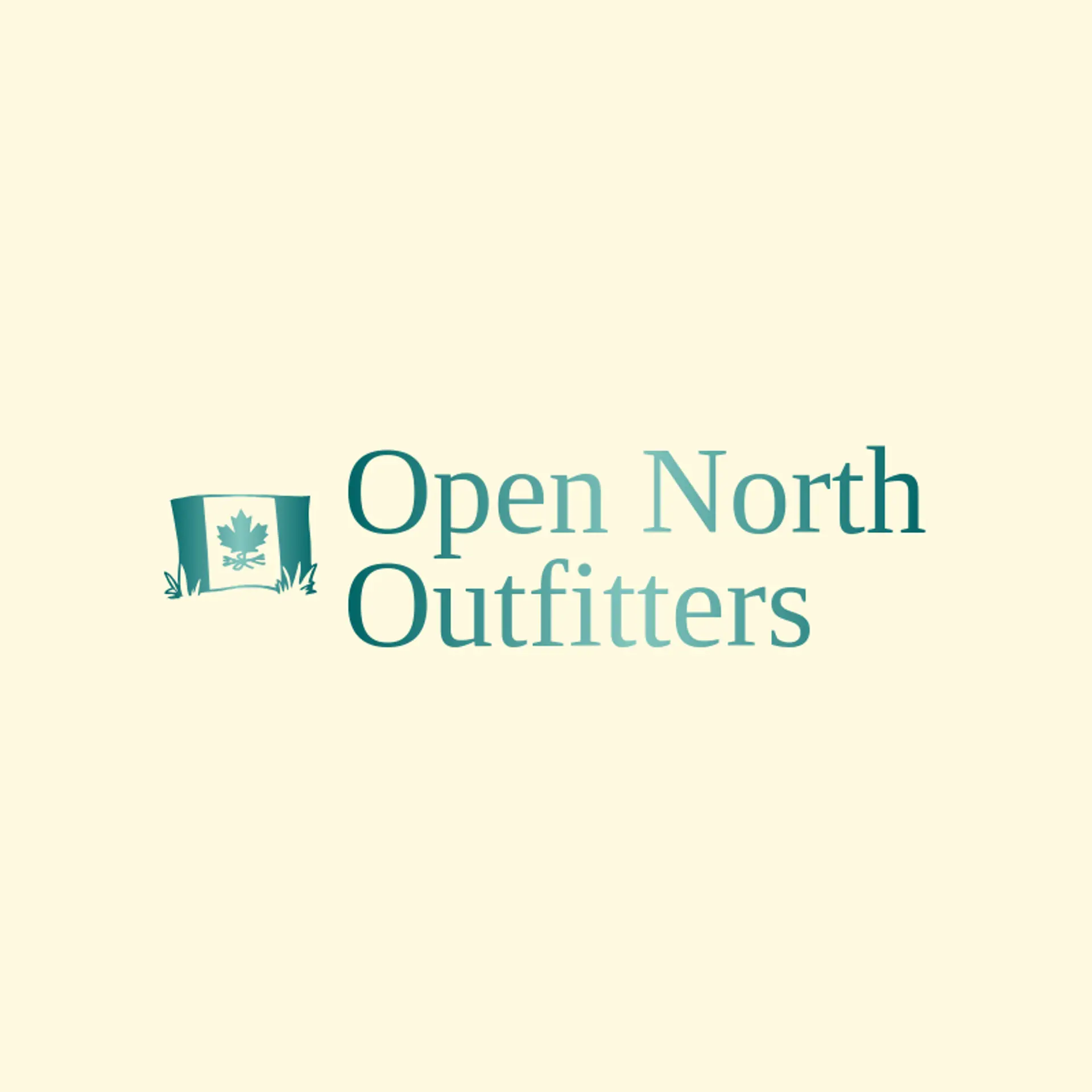 Open North Outfitters logo for canada