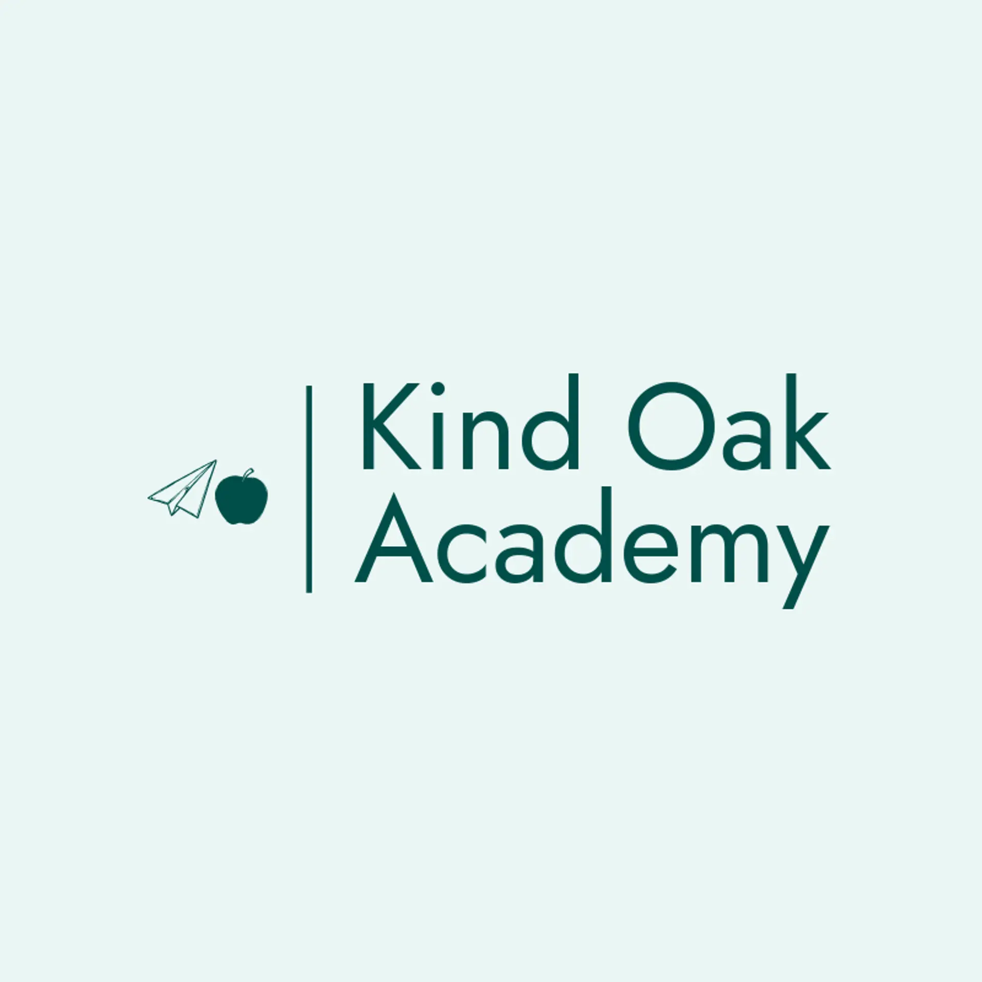 Kind Oak Academy logo for primary school