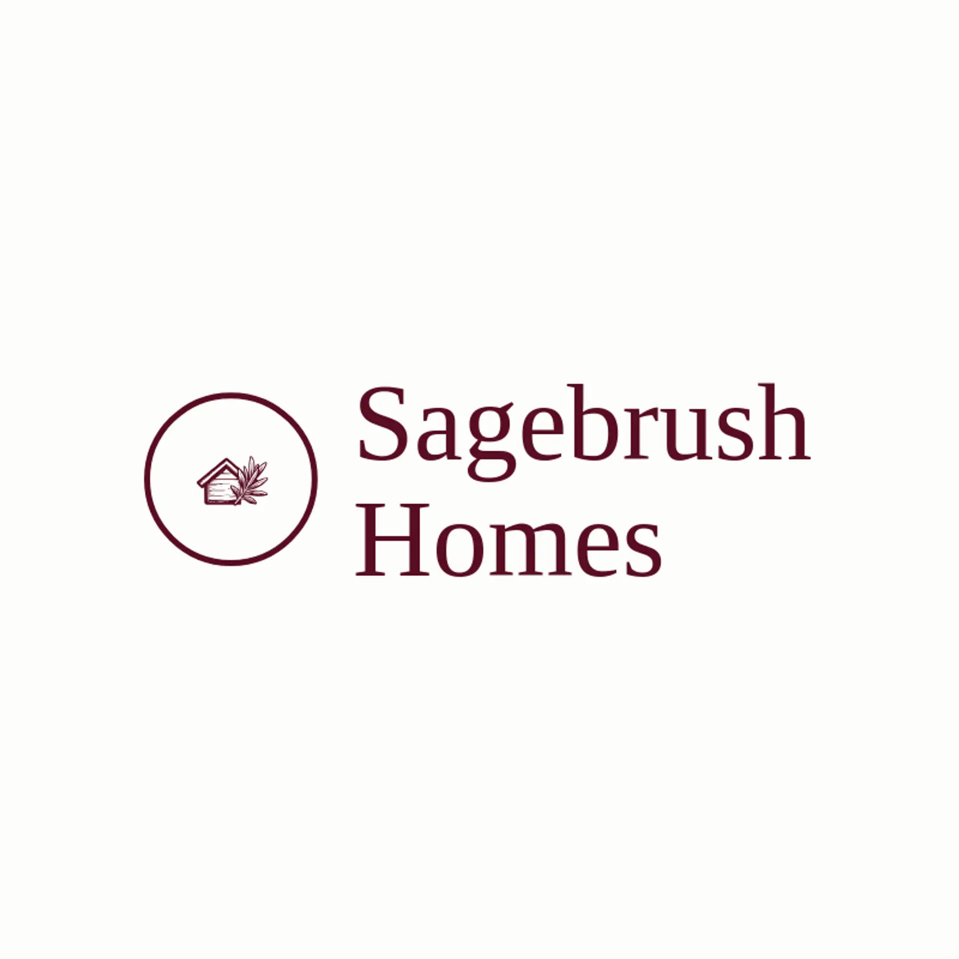 Sagebrush Homes logo for housing