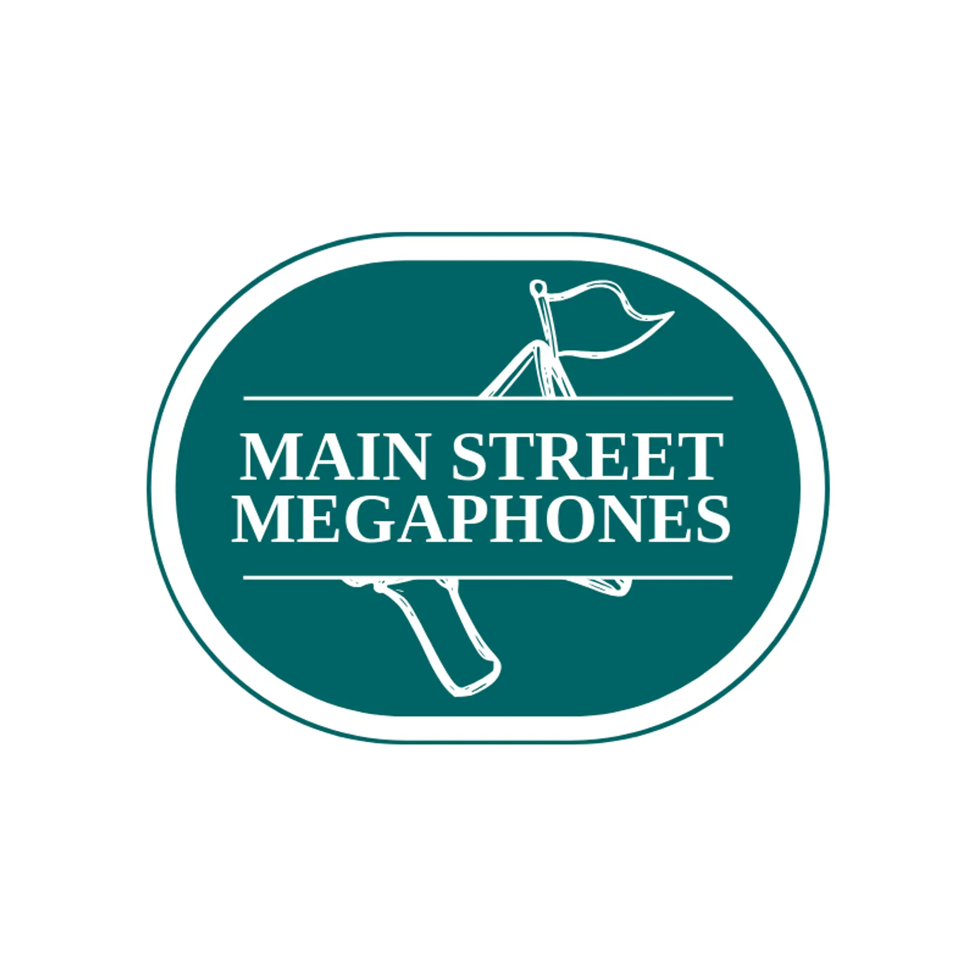 Main Street Megaphones logo for megaphone