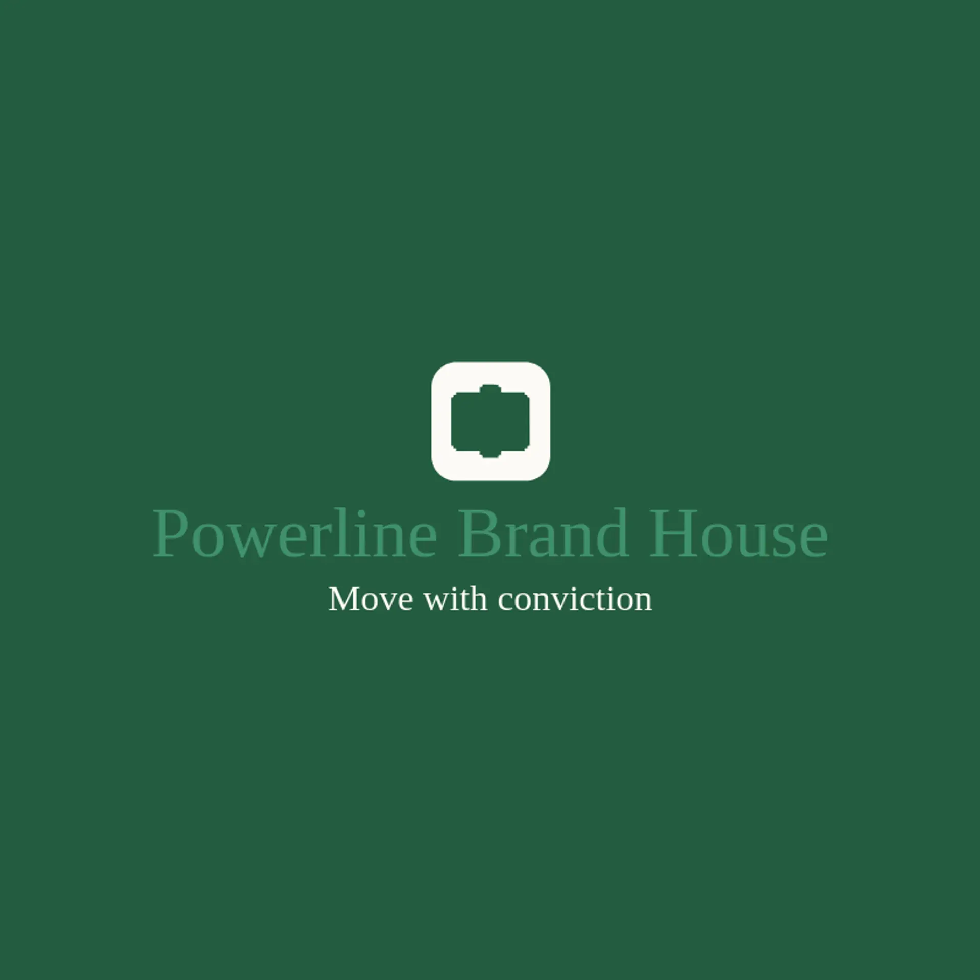 Powerline Brand House logo for boss