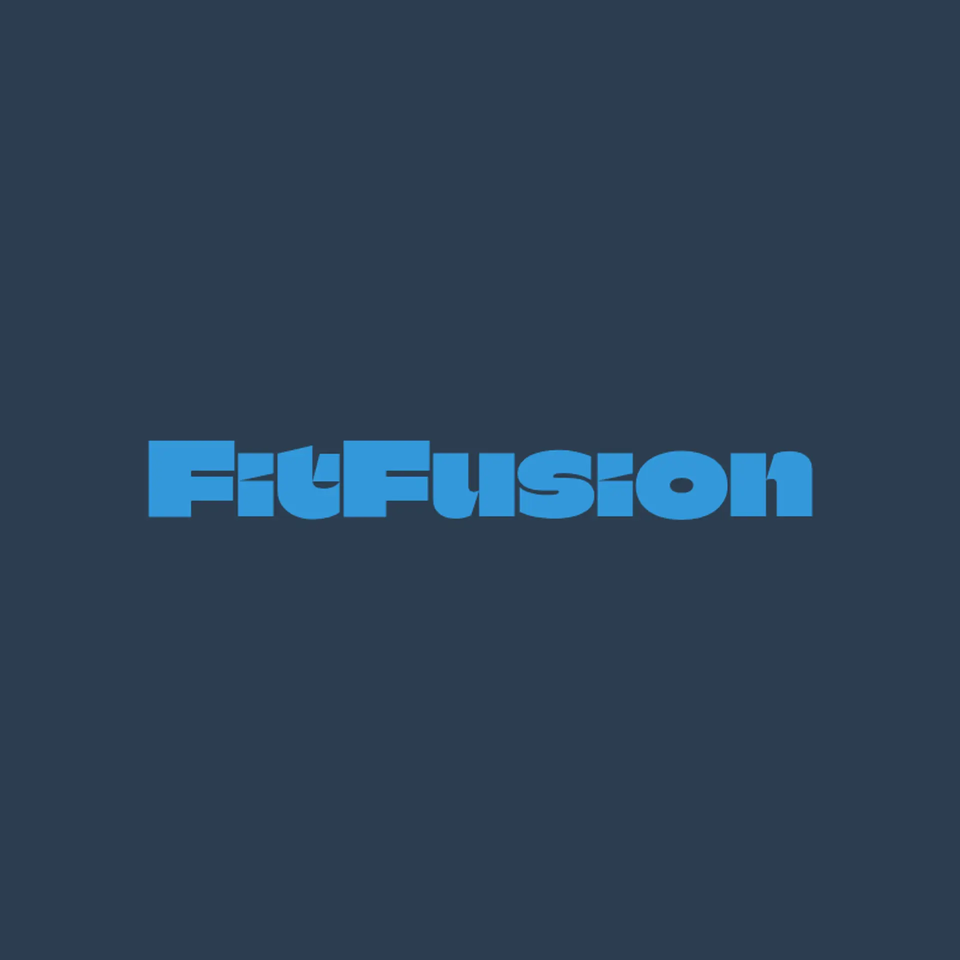 FitFusion logo for fitness app