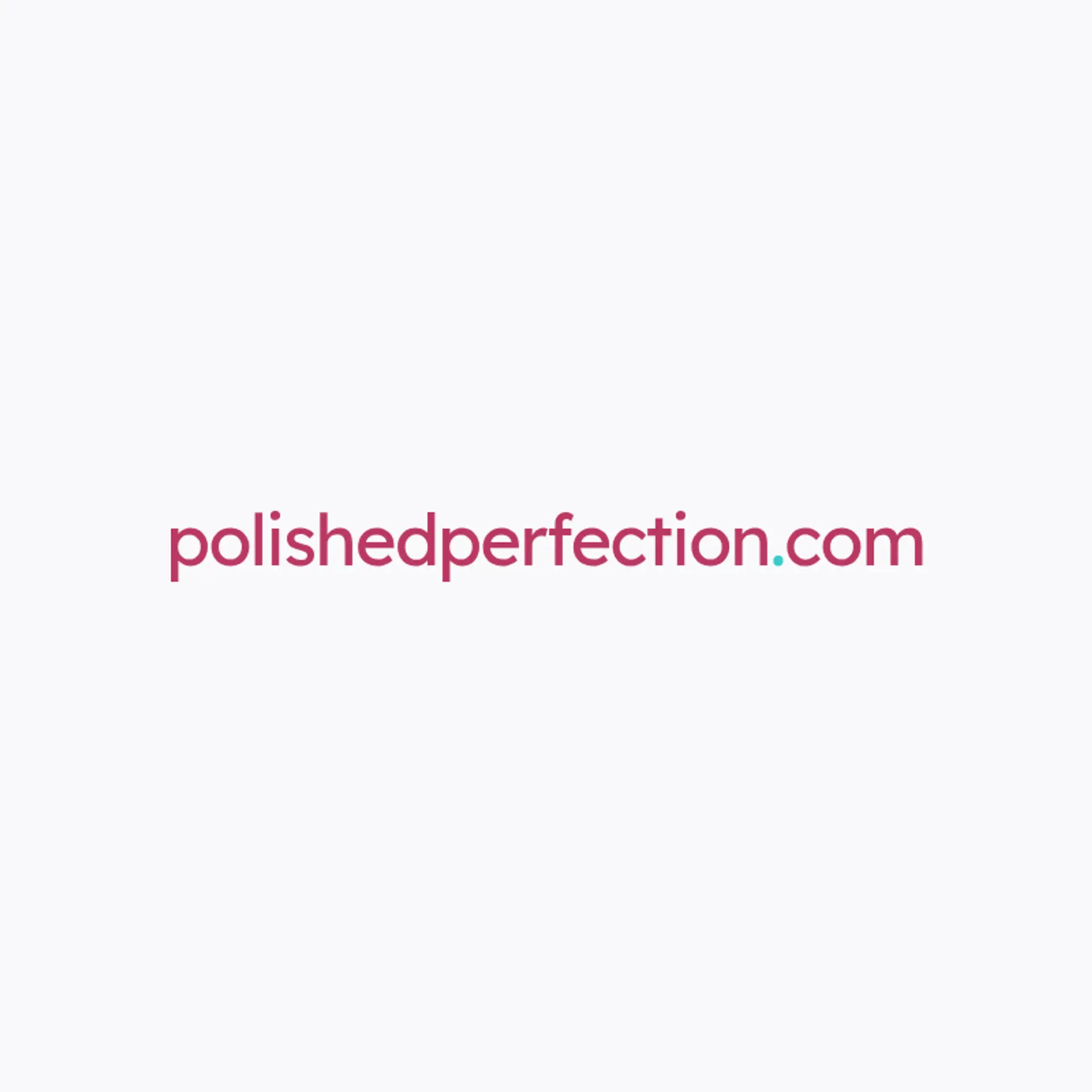 Polished Perfection logo for nail tech