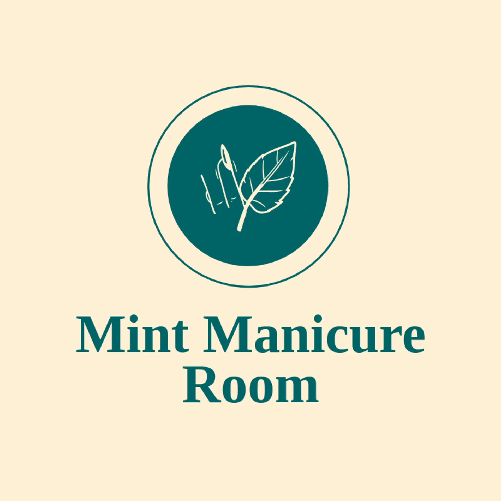Mint Manicure Room logo for nails
