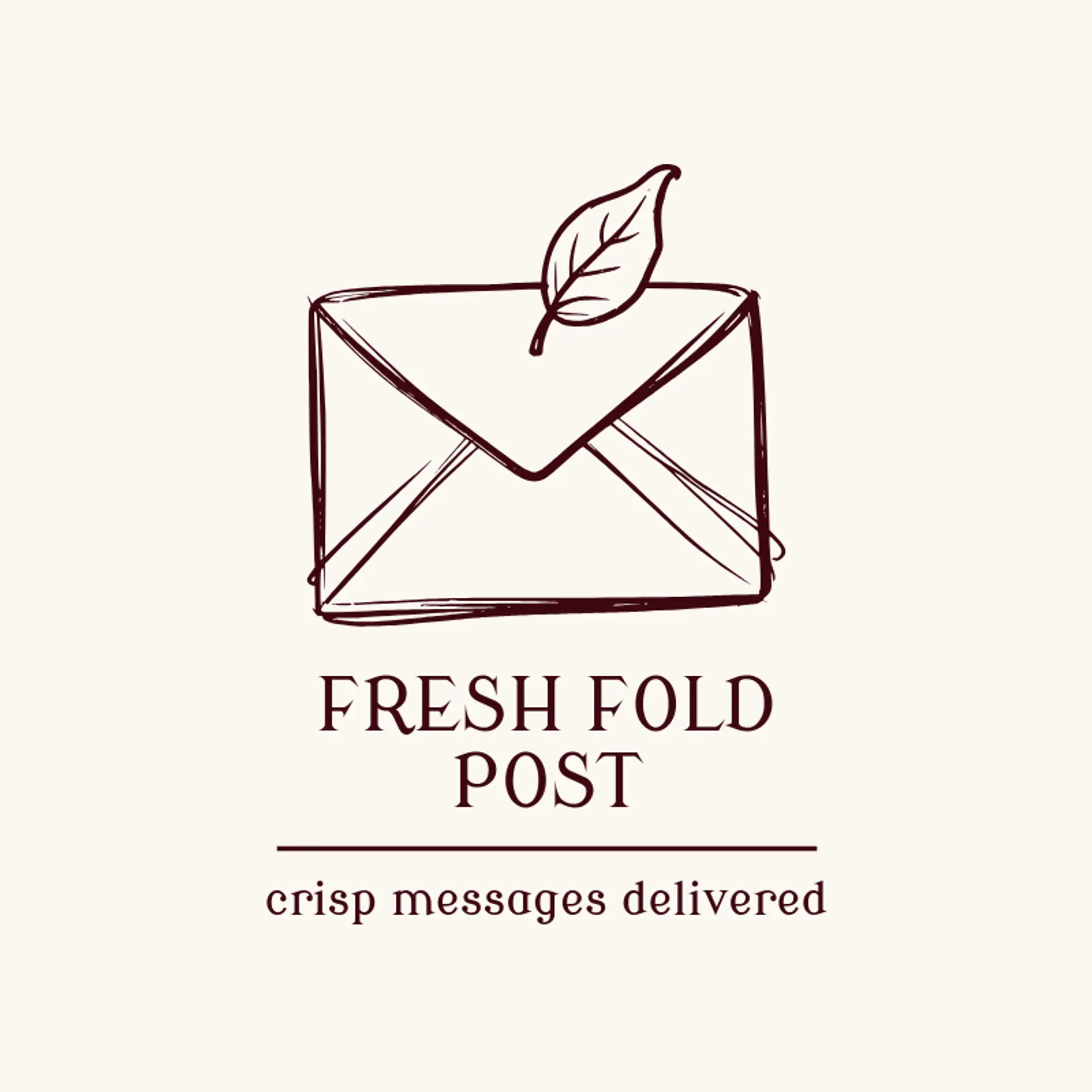 Fresh Fold Post logo for mail