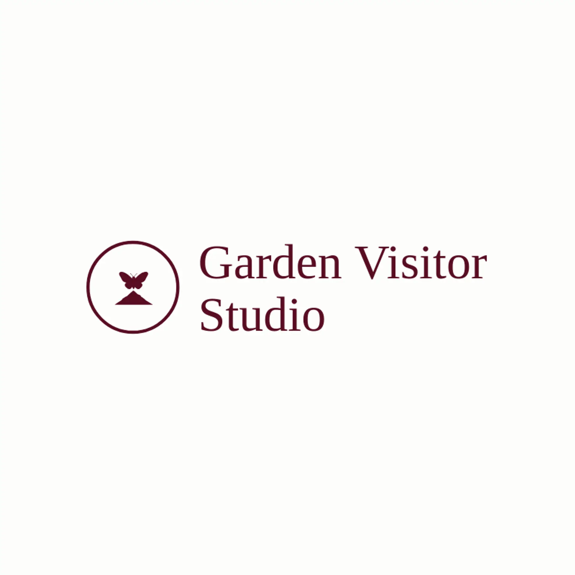 Garden Visitor Studio logo for moth