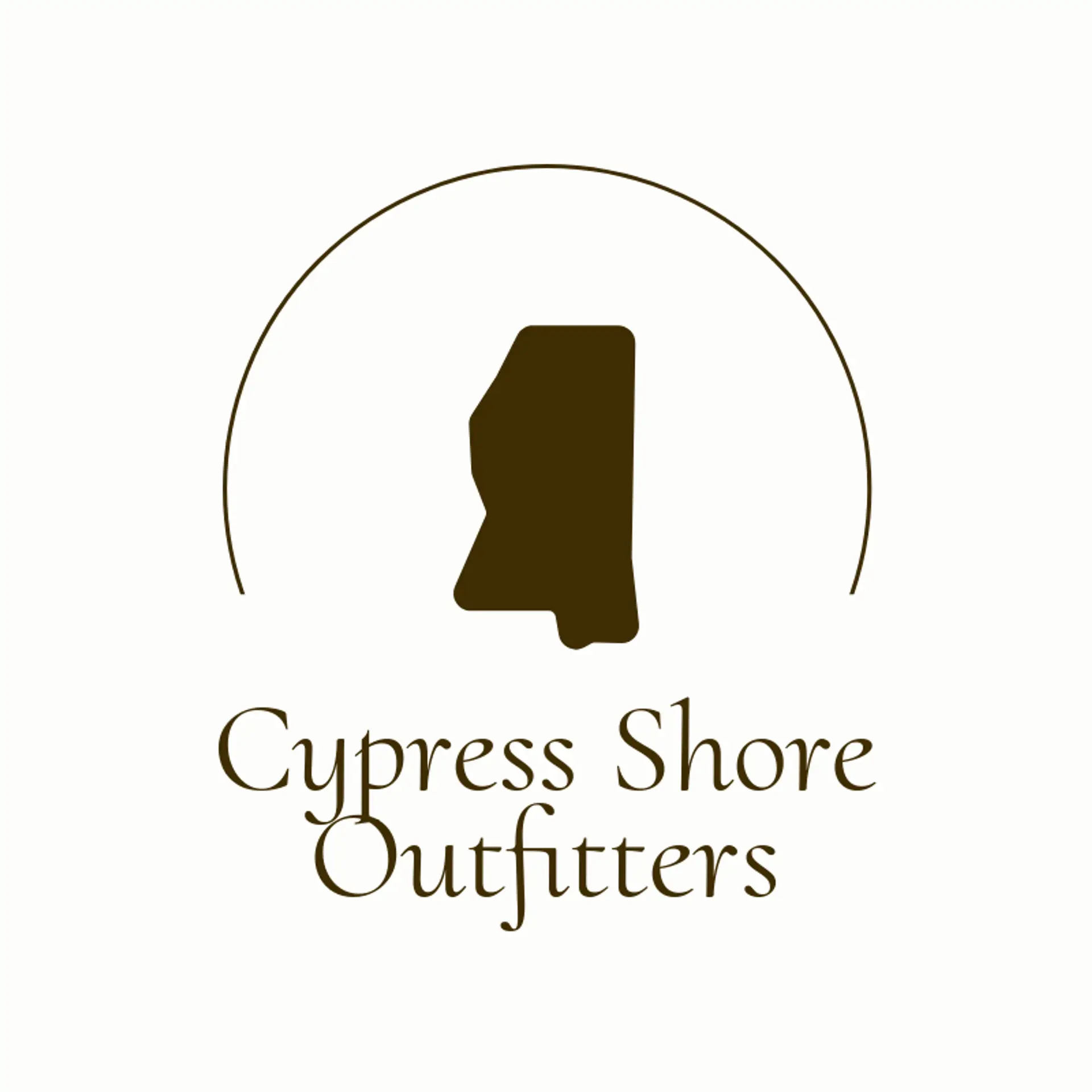 Cypress Shore Outfitters logo for mississippi