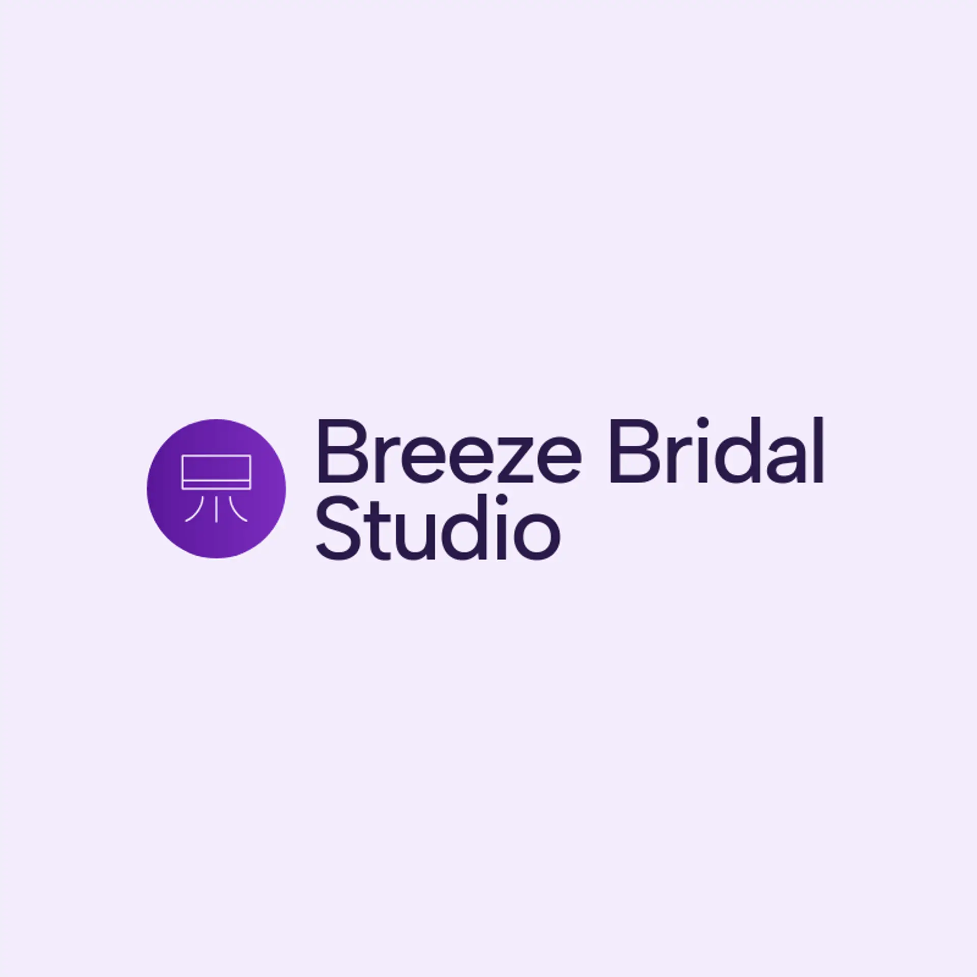 Breeze Bridal Studio logo for breeze