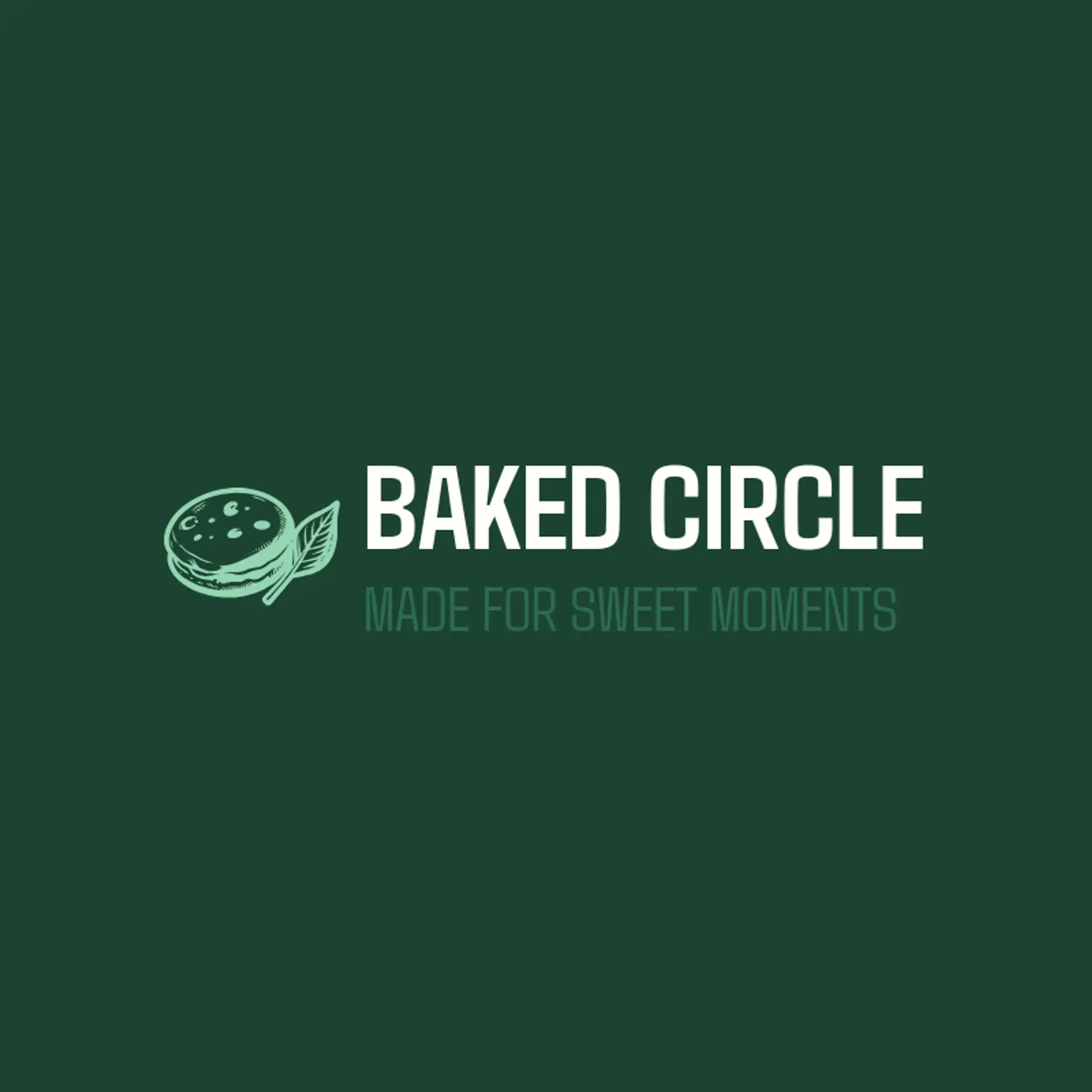 Baked Circle logo for snack