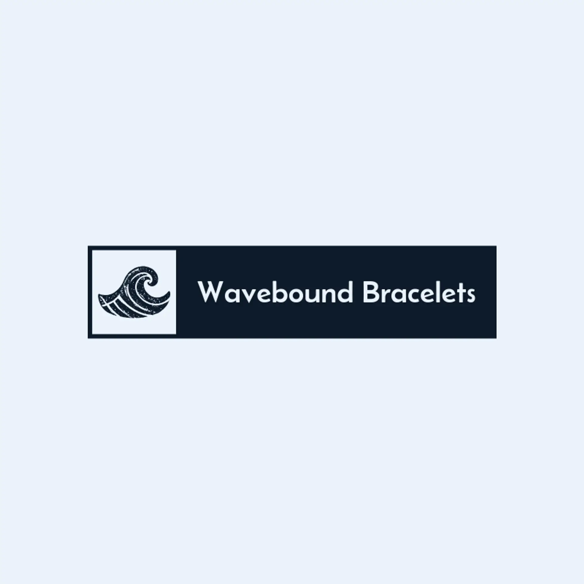 Wavebound Bracelets logo for bracelet