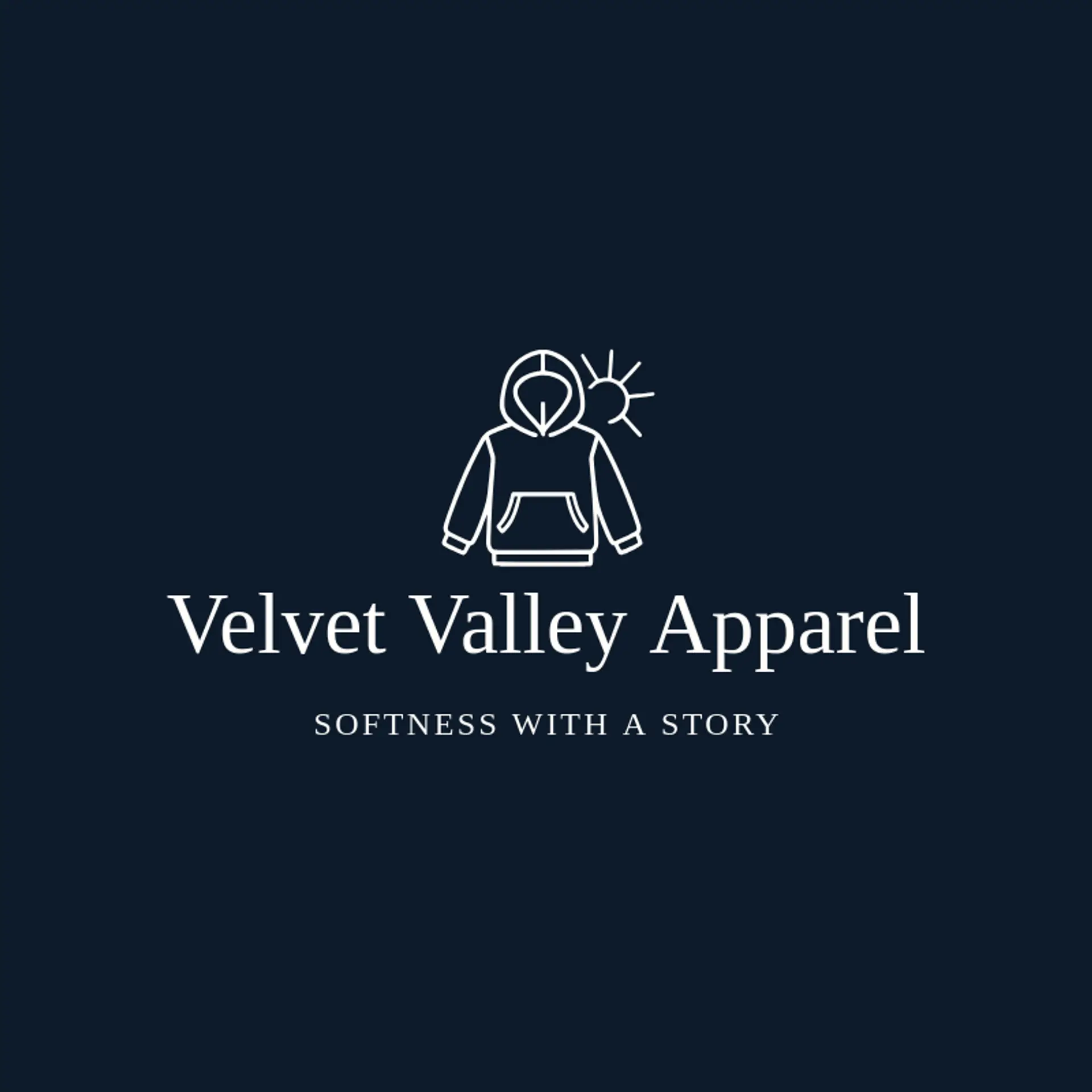 Velvet Valley Apparel logo for hoodie