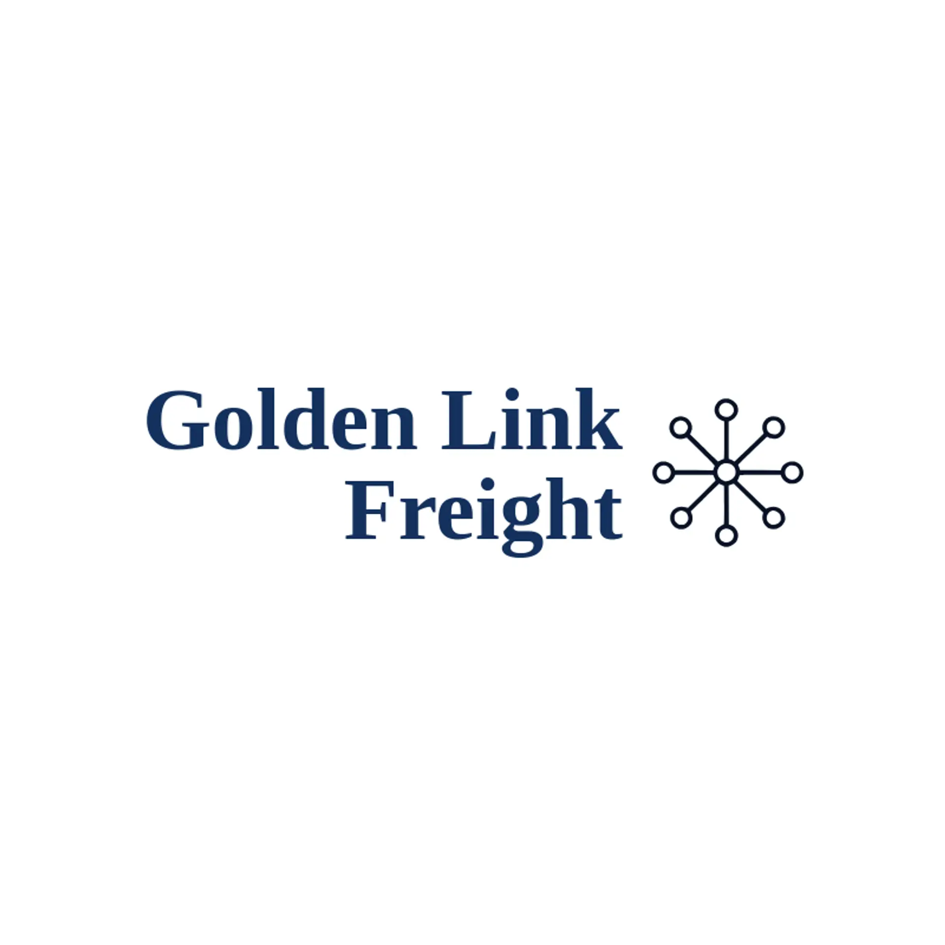 Golden Link Freight logo for supply chain