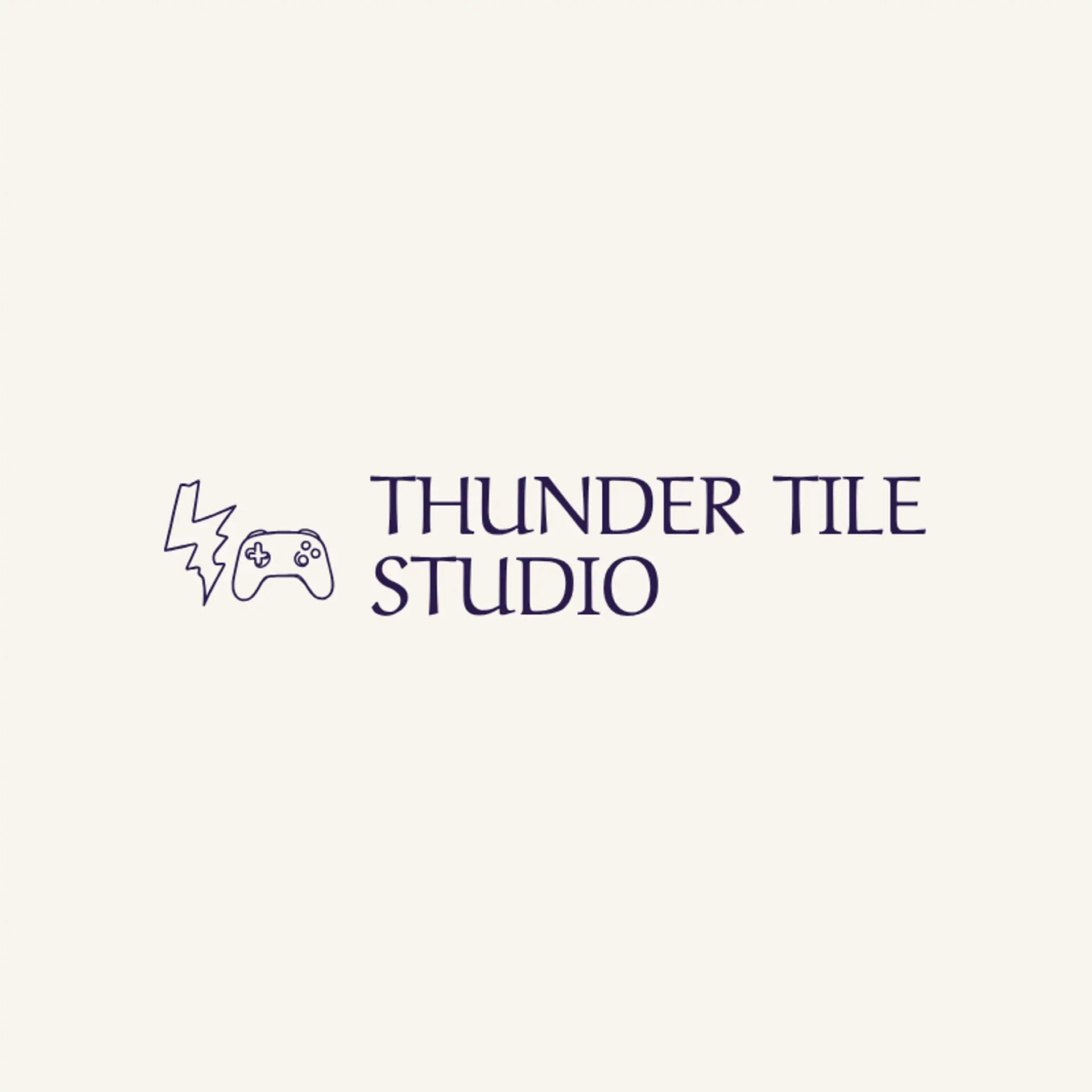 Thunder Tile Studio logo for video game