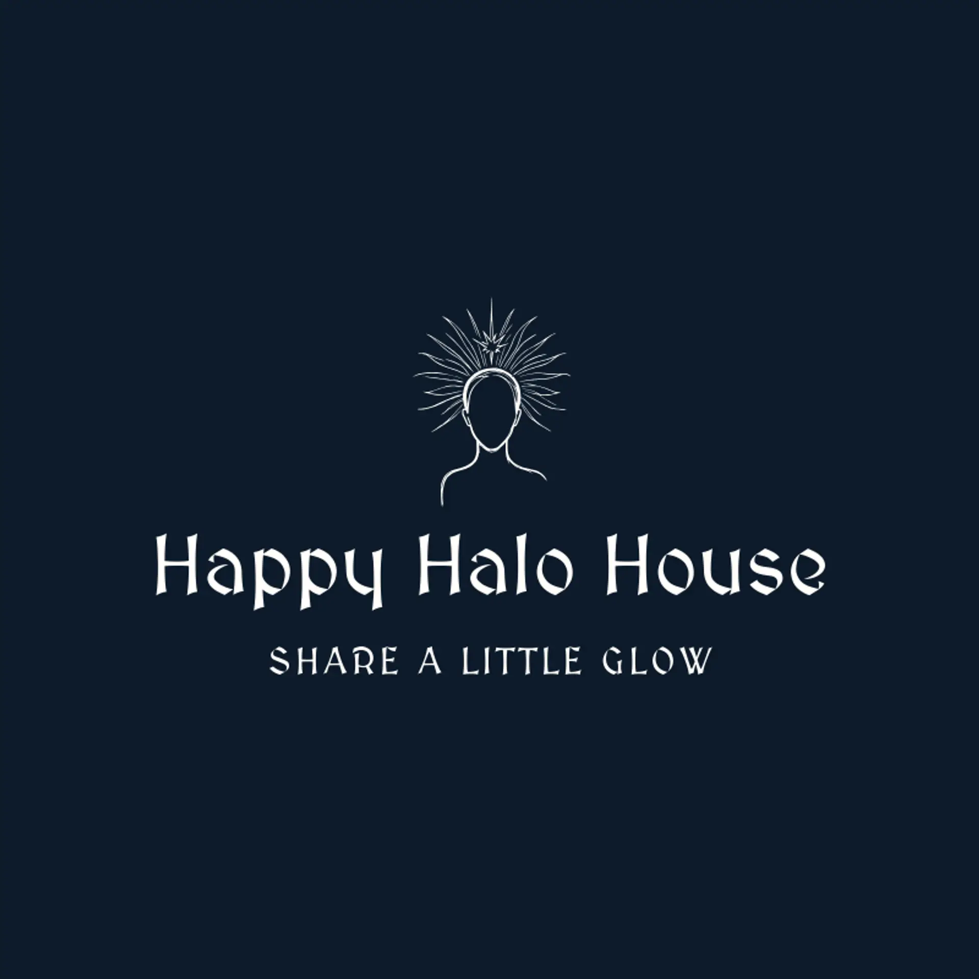 Happy Halo House logo for character