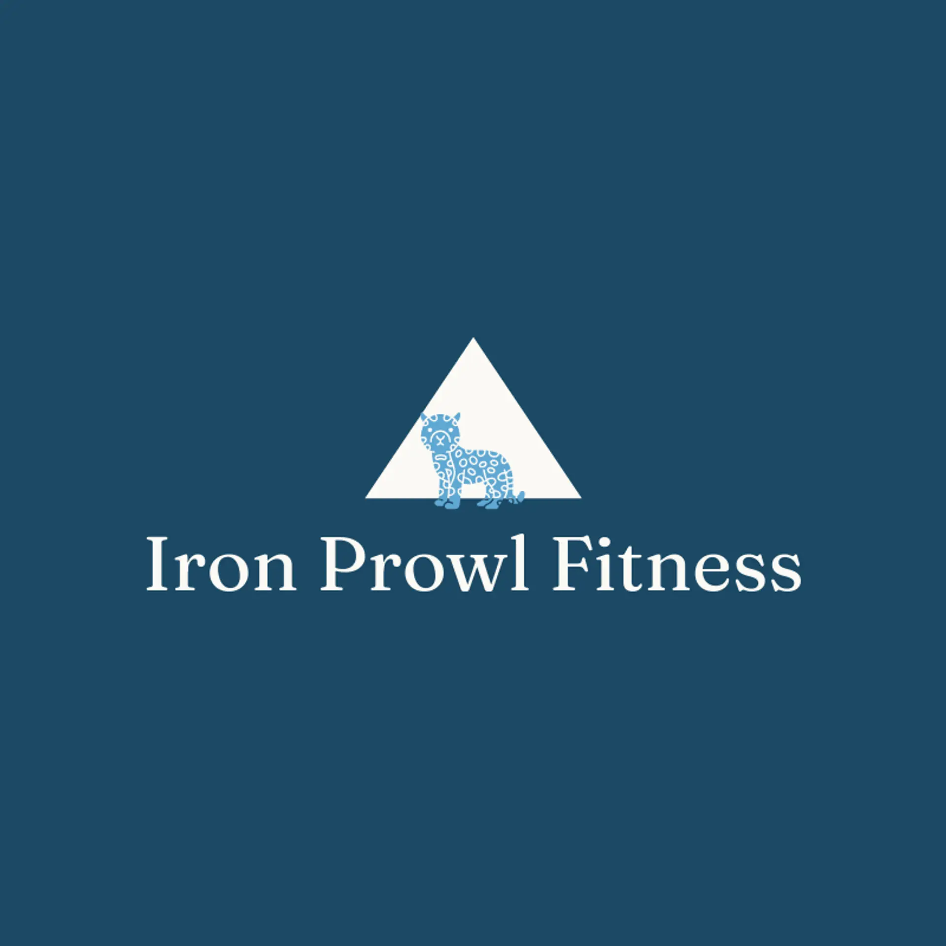 Iron Prowl Fitness logo for predator