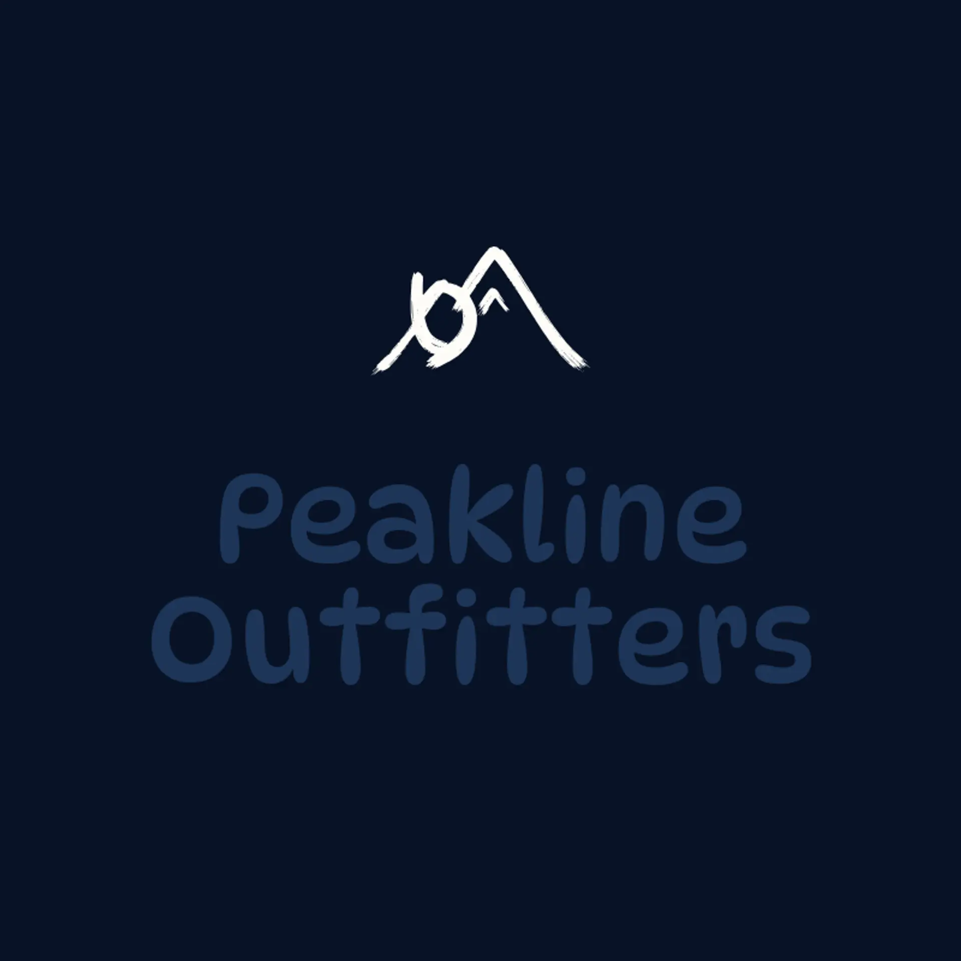 Peakline Outfitters logo for summit
