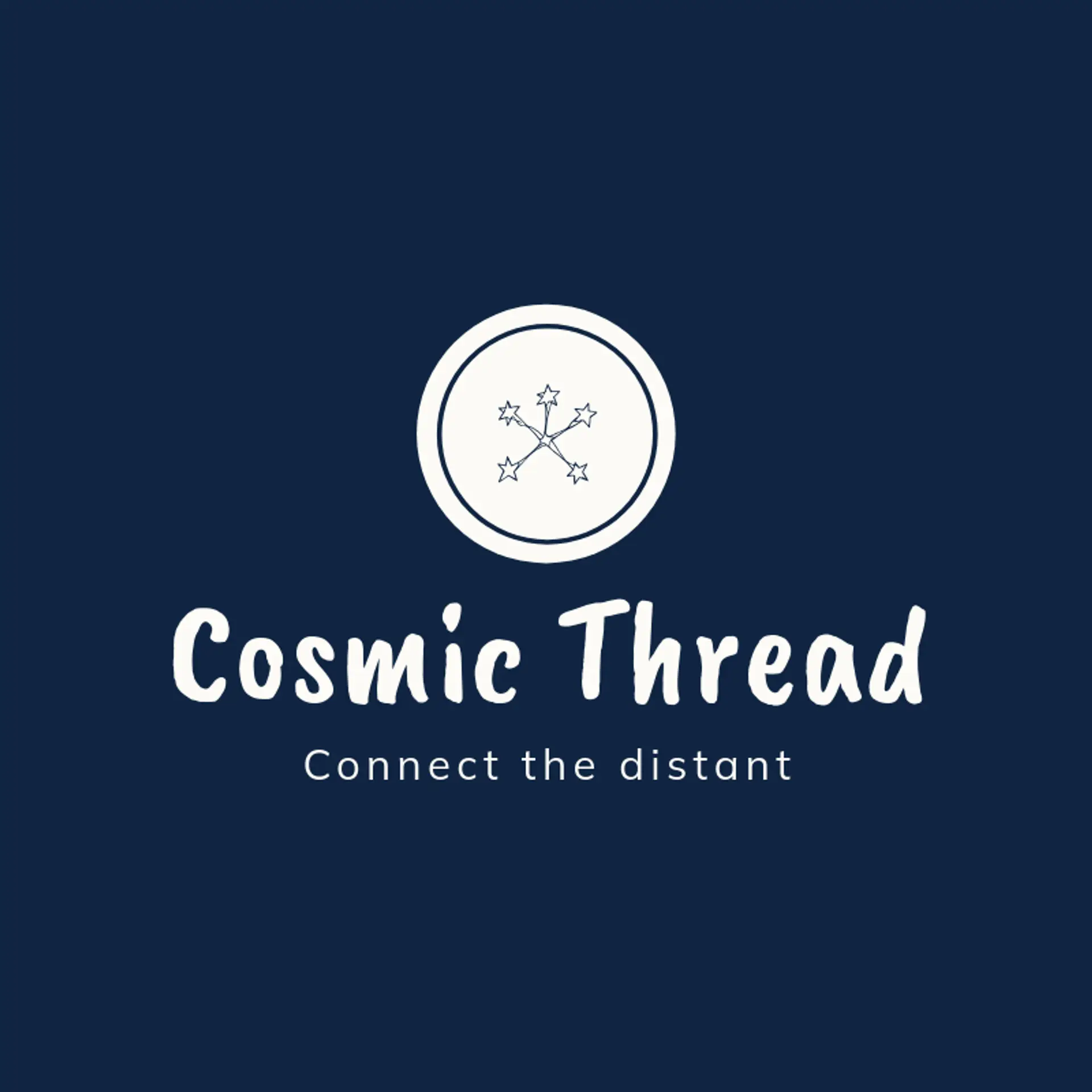 Cosmic Thread logo for space