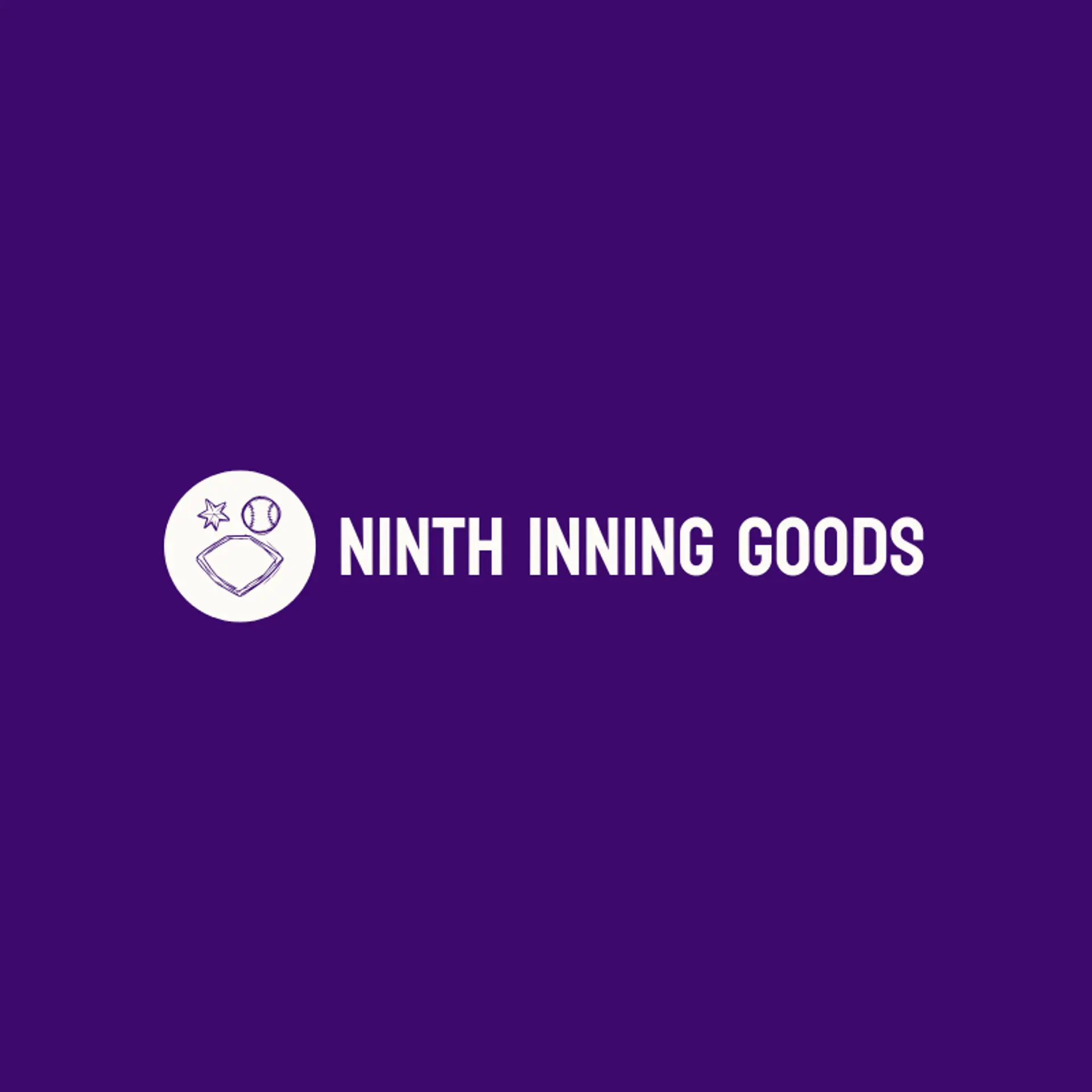 Ninth Inning Goods logo for baseball hat