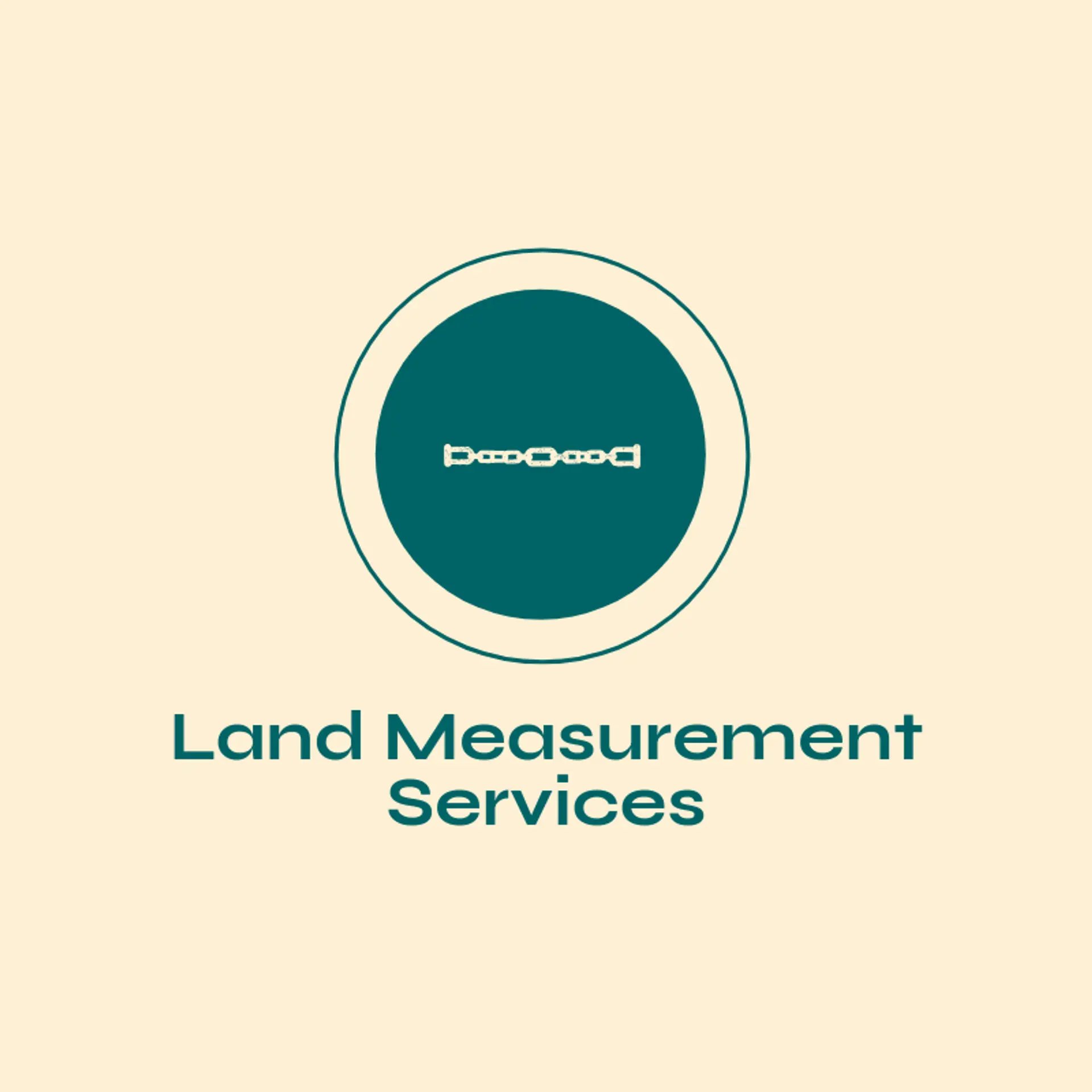 Land Measurement Services logo for surveying