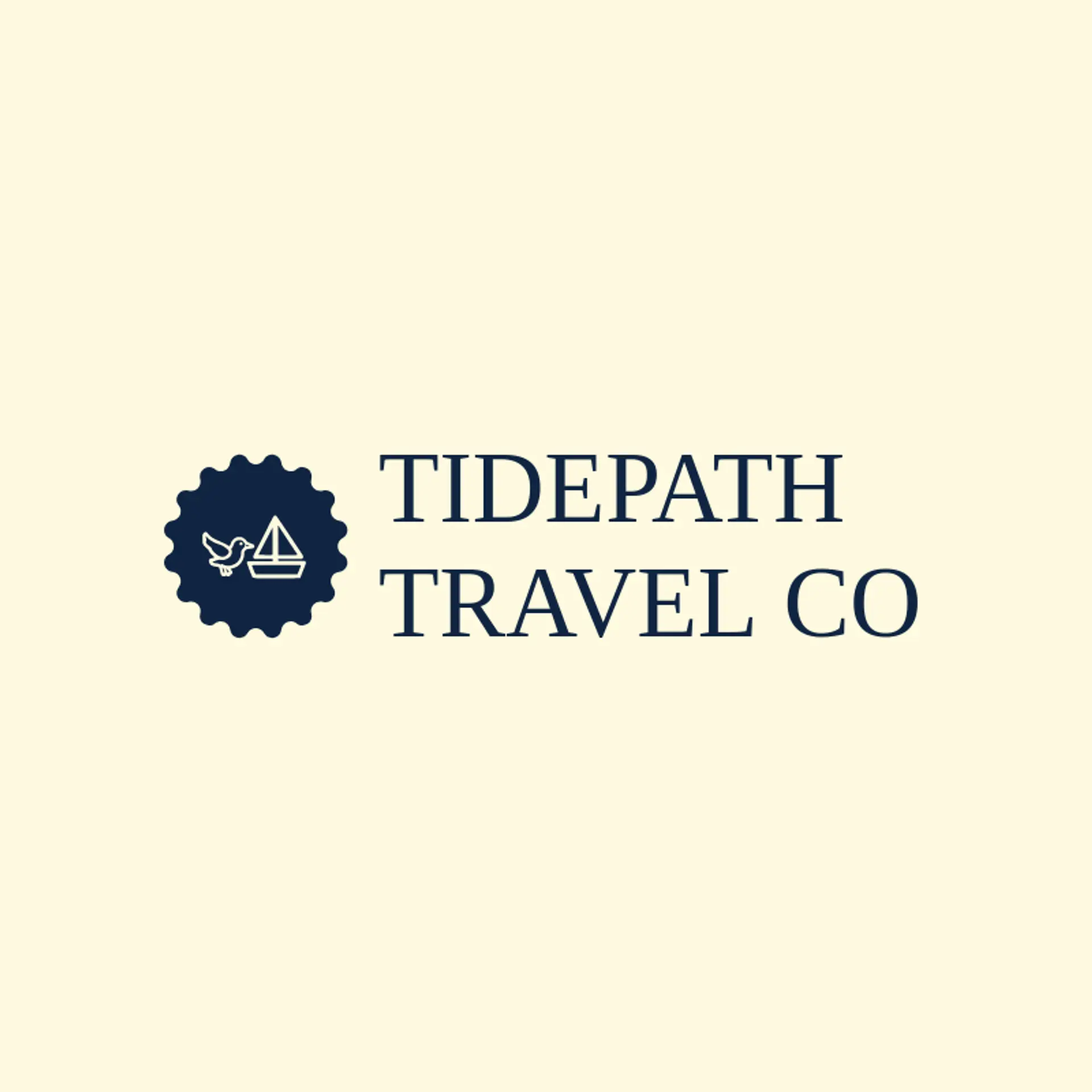 Tidepath Travel Co logo for seagull