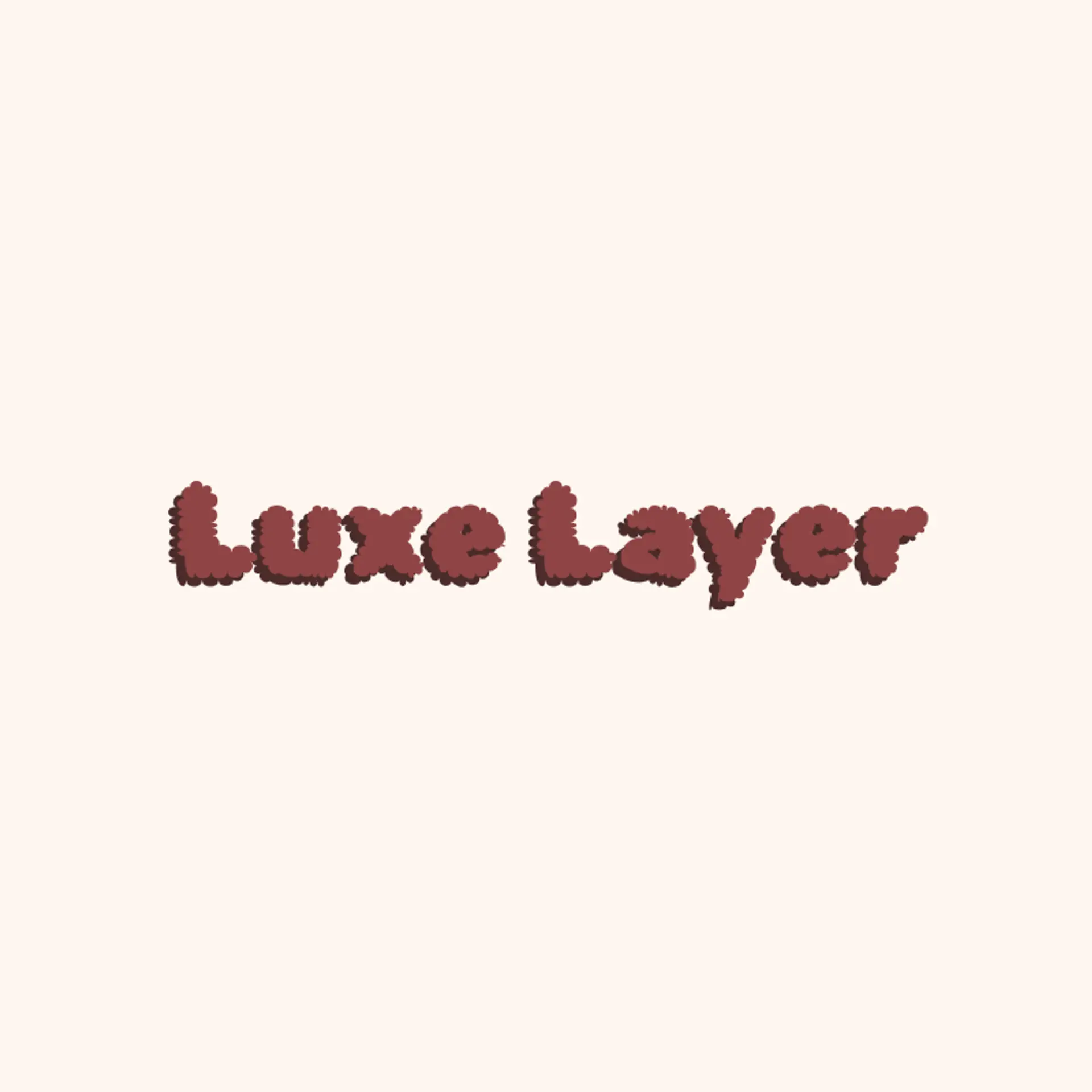 Luxe Layer logo for beauty fashion