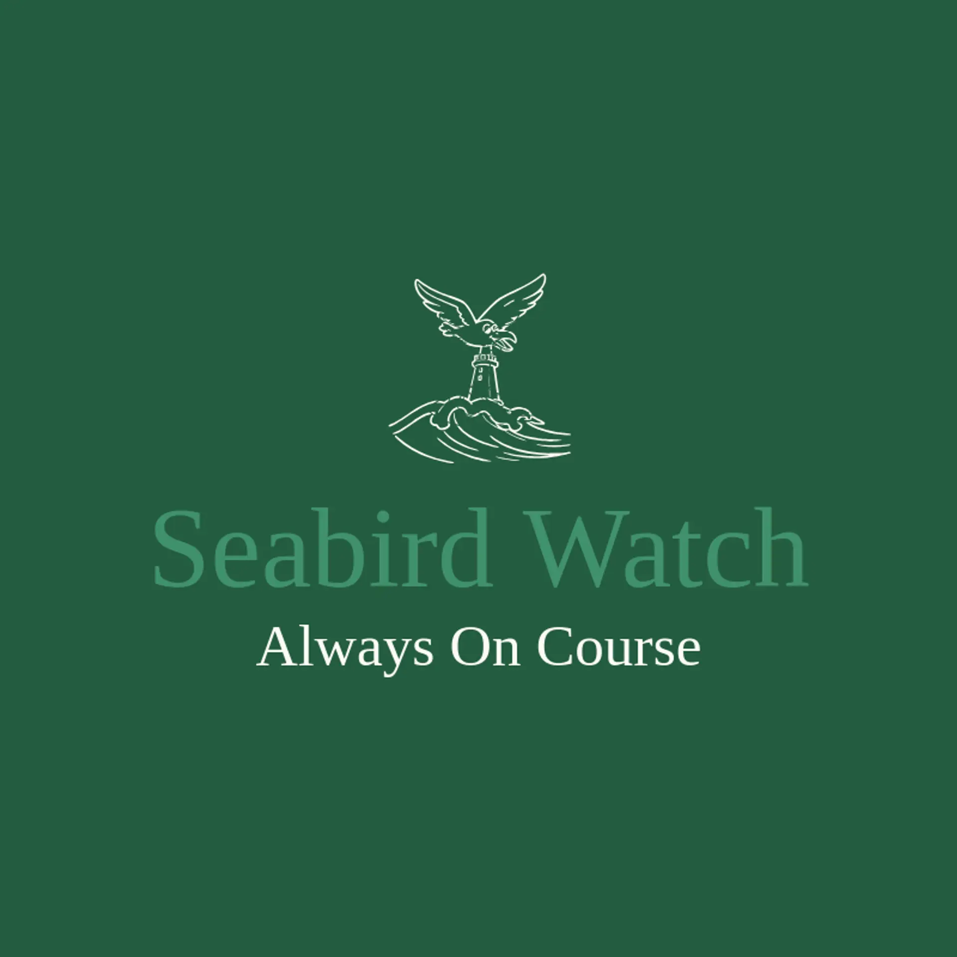 Seabird Watch logo for lighthouse