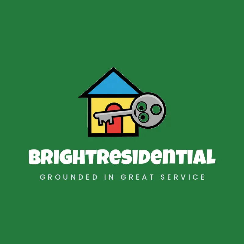 Key and house real estate logo