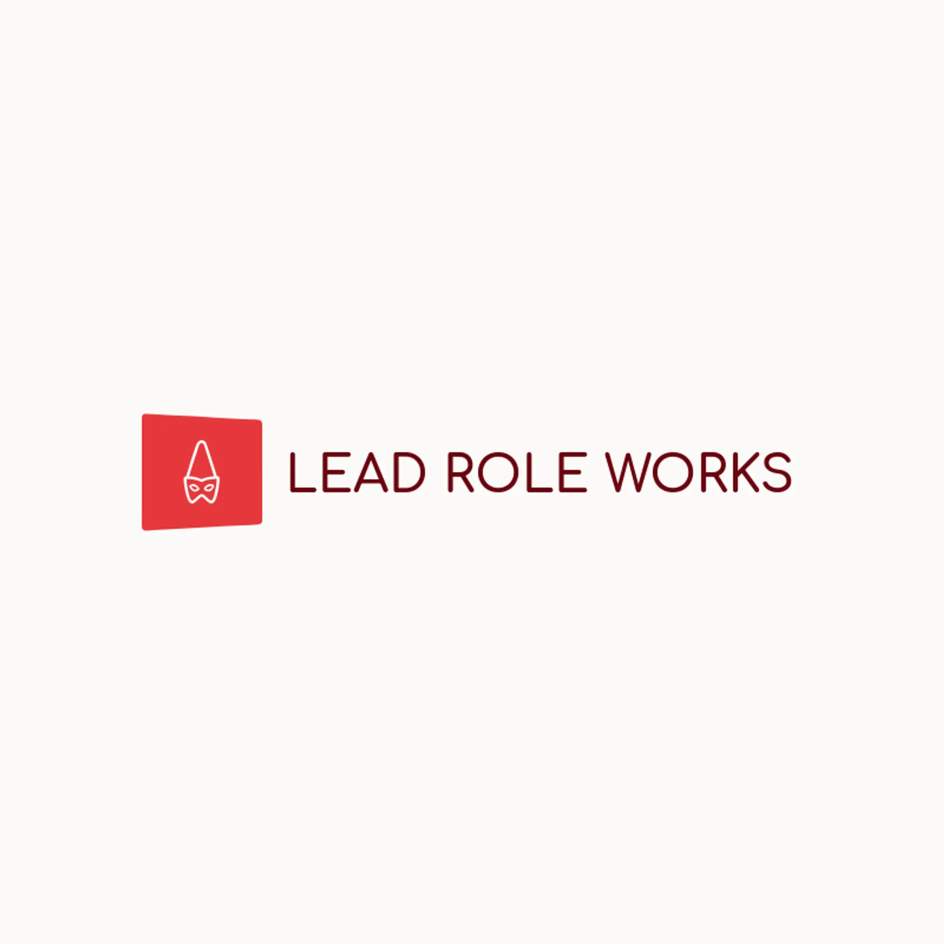 Lead Role Works logo for drama
