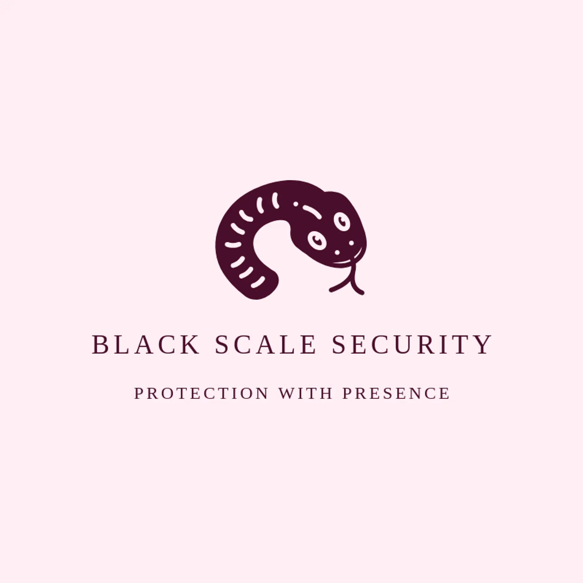 Black Scale Security logo for cobra
