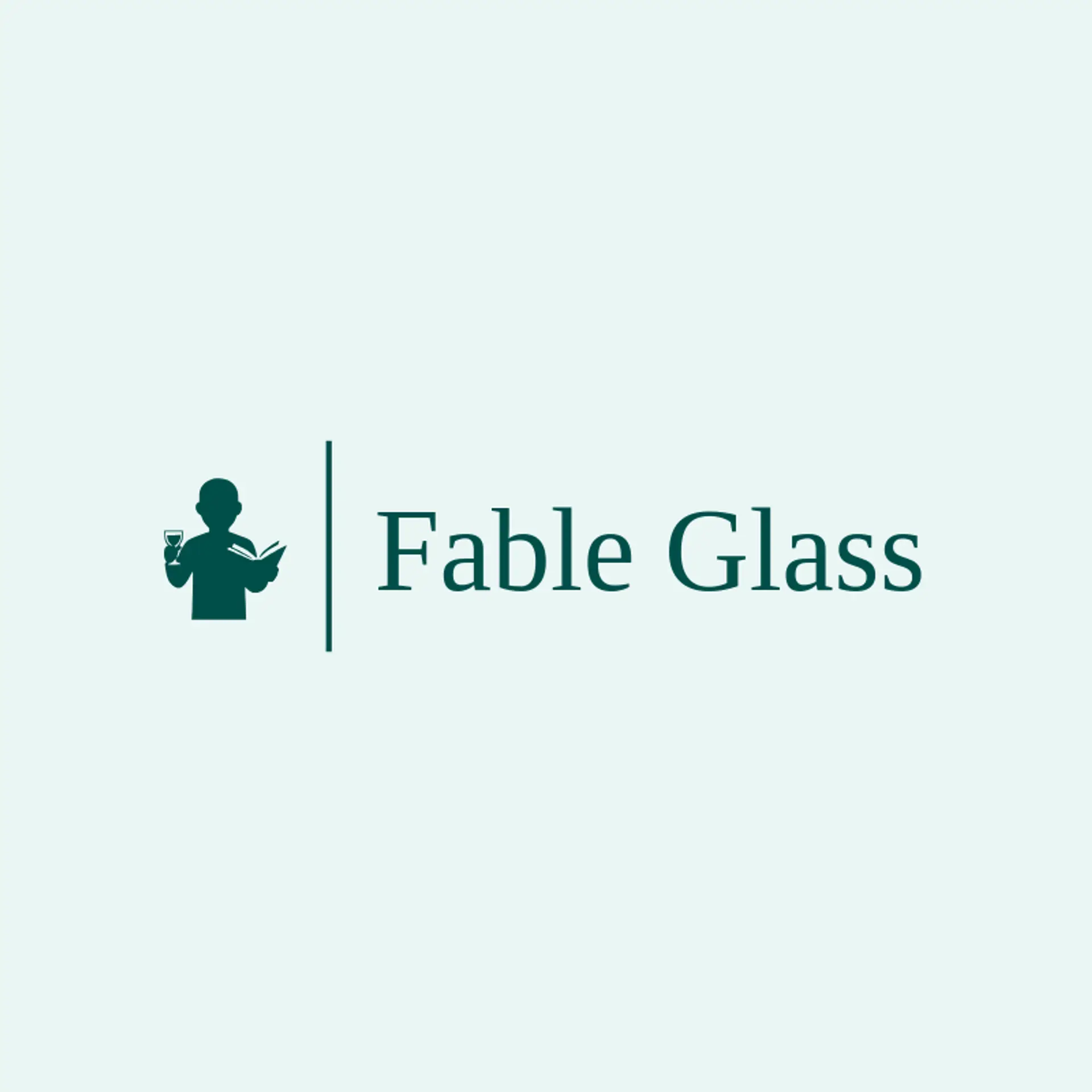 Fable Glass logo for bartender