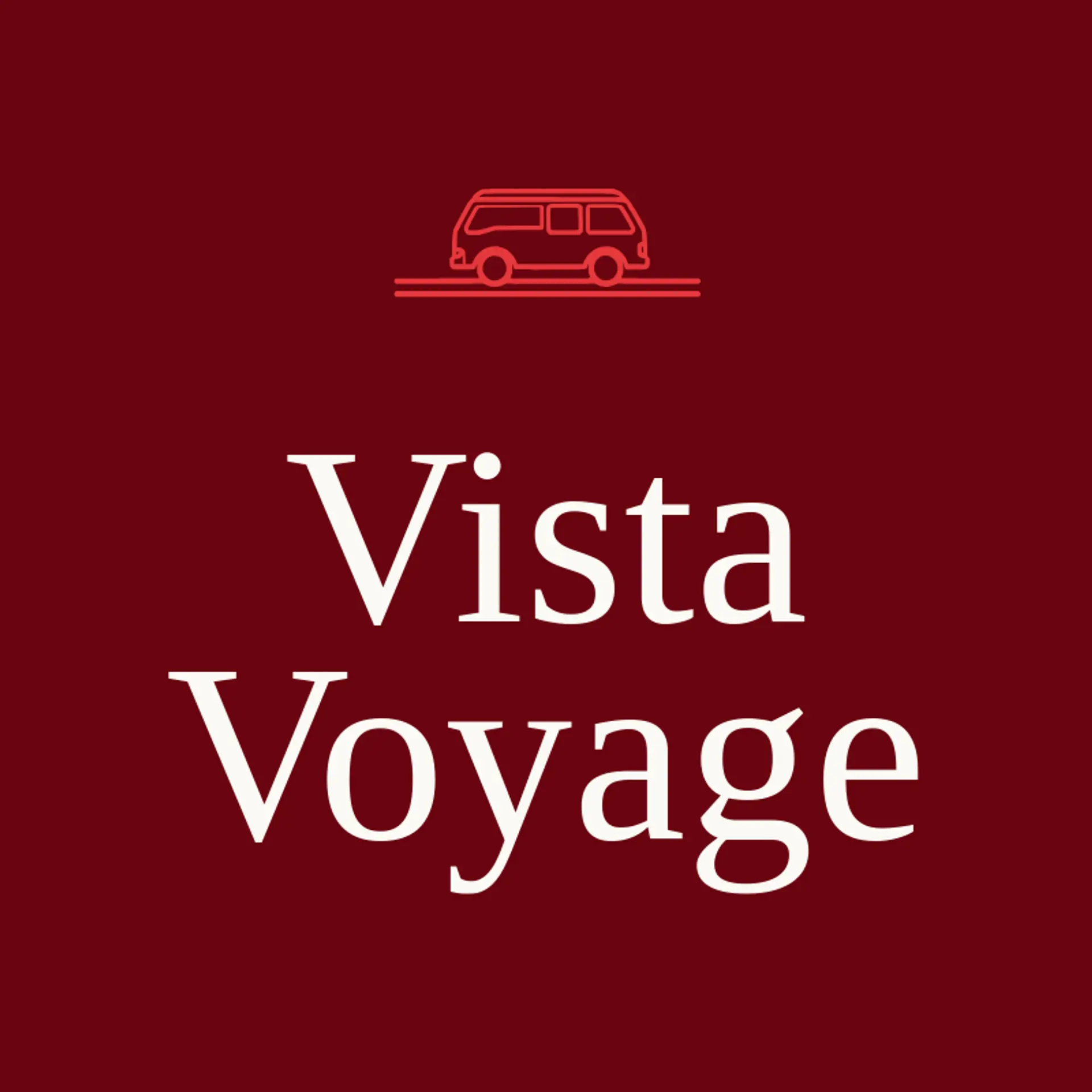 Vista Voyage logo for transportation