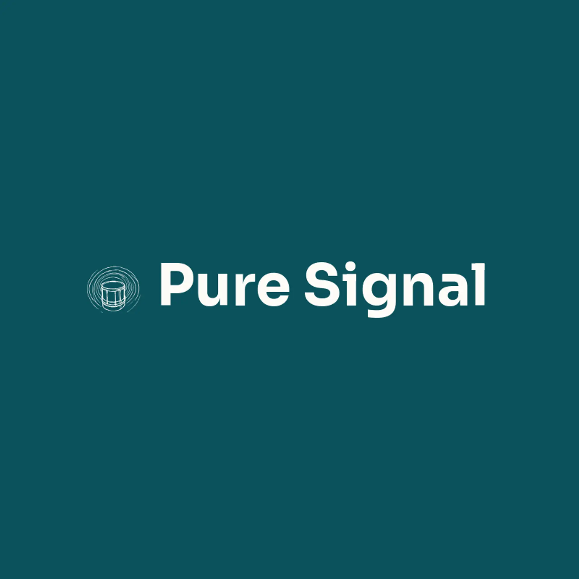 Pure Signal logo for sound