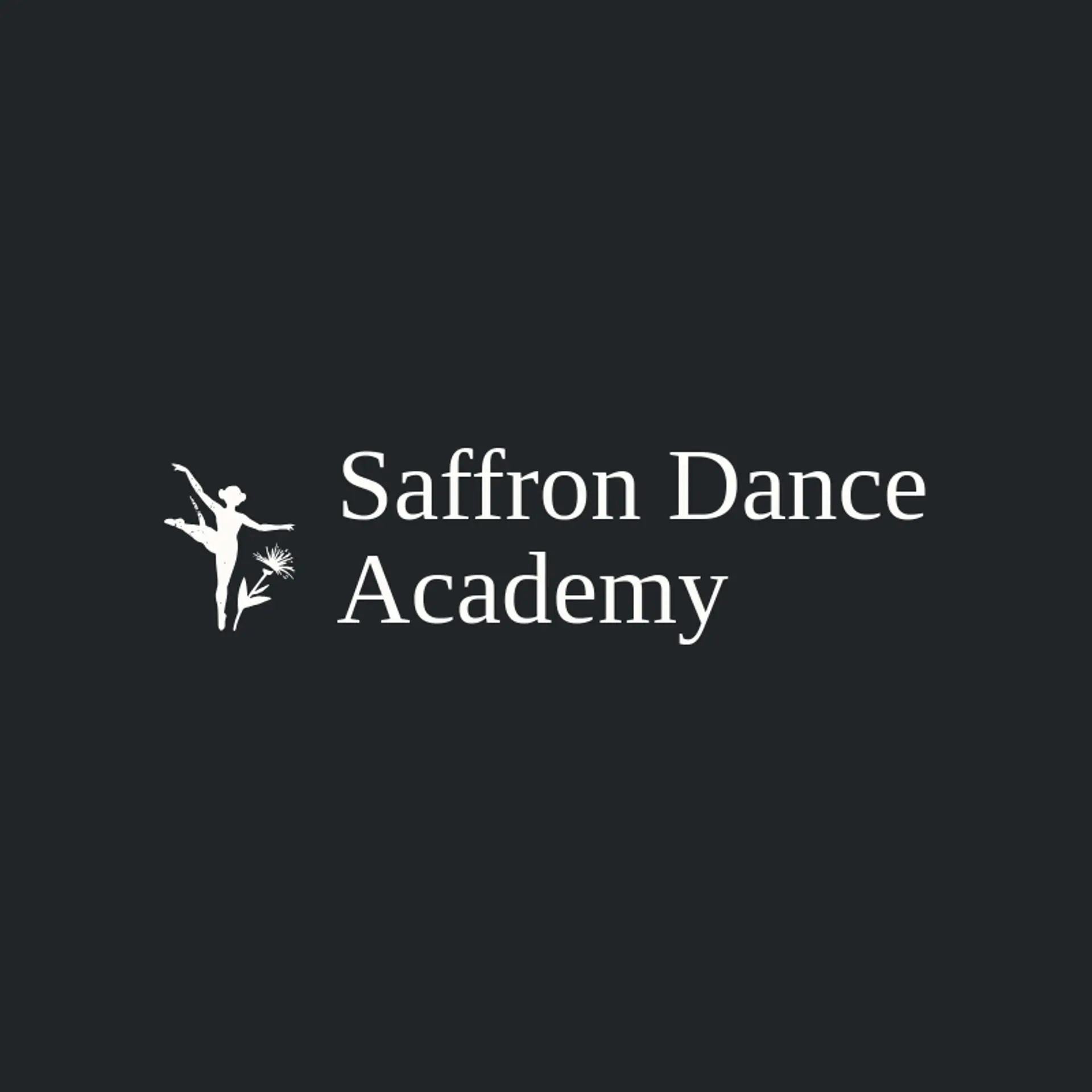 Saffron Dance Academy logo for dance studio
