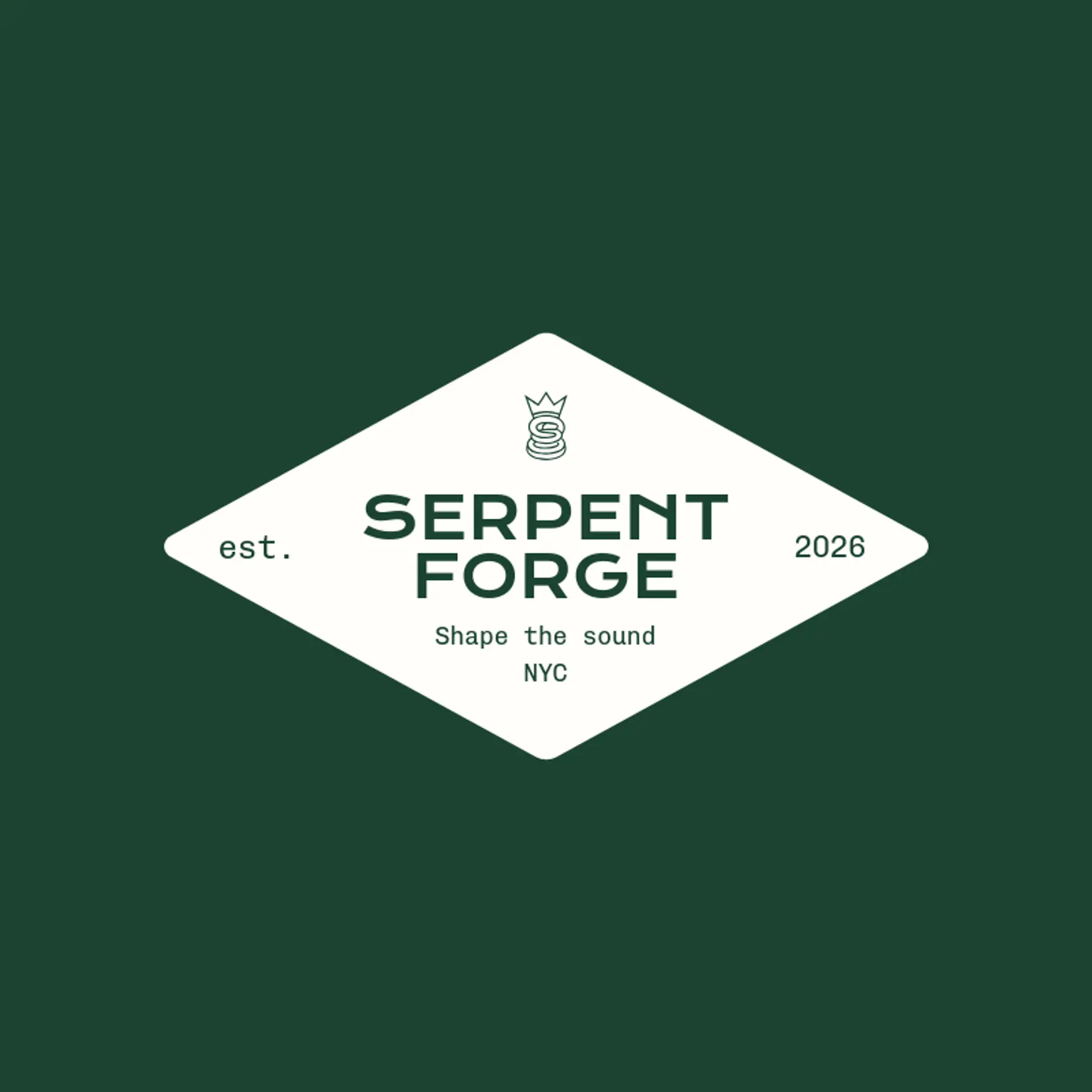 Serpent Forge logo for metal band